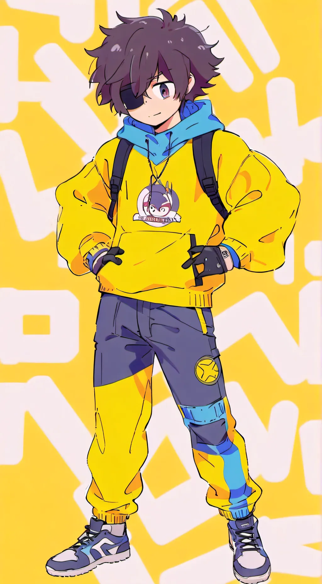 ai character: mha te odia background