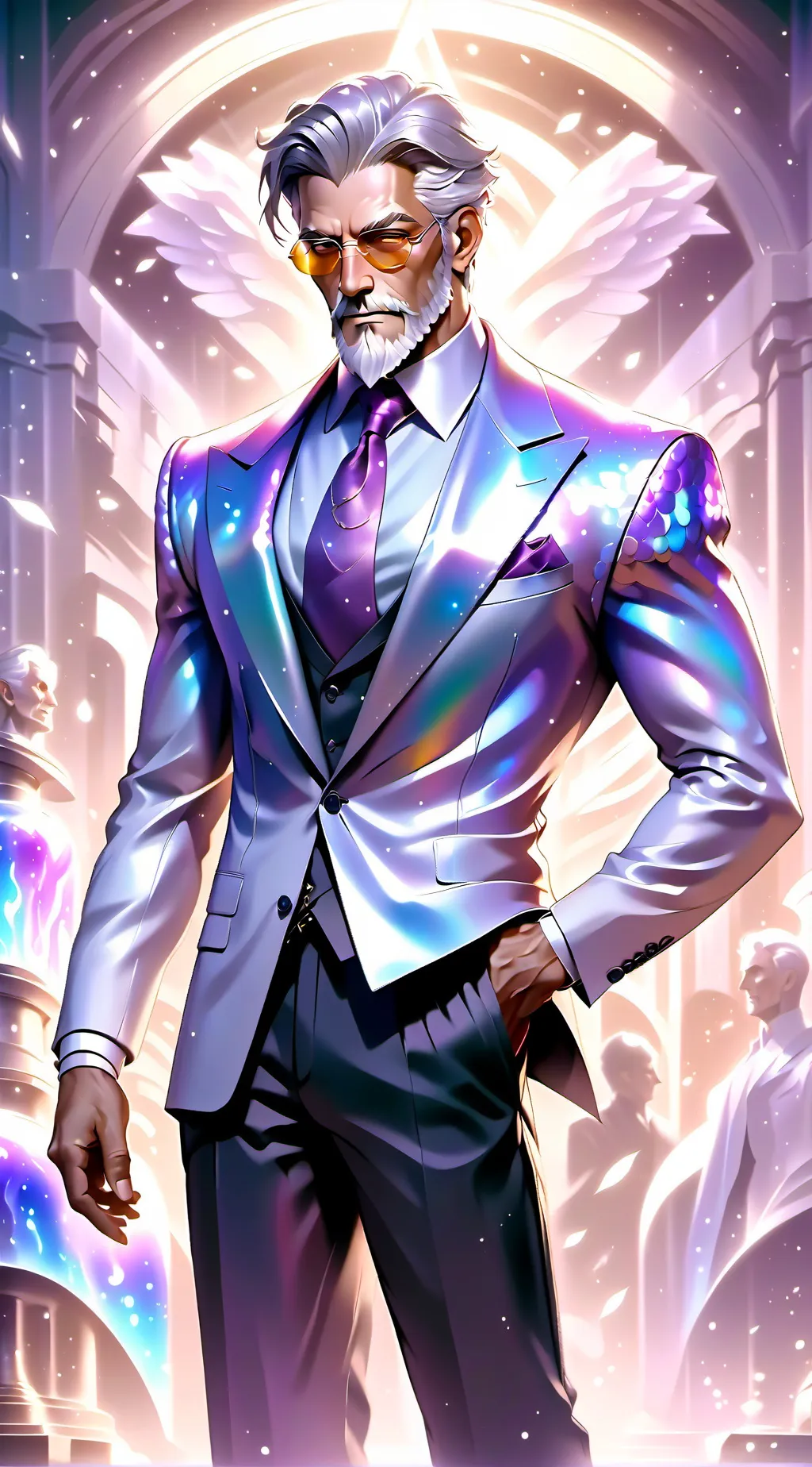 ai character: Marcus lockwood  background