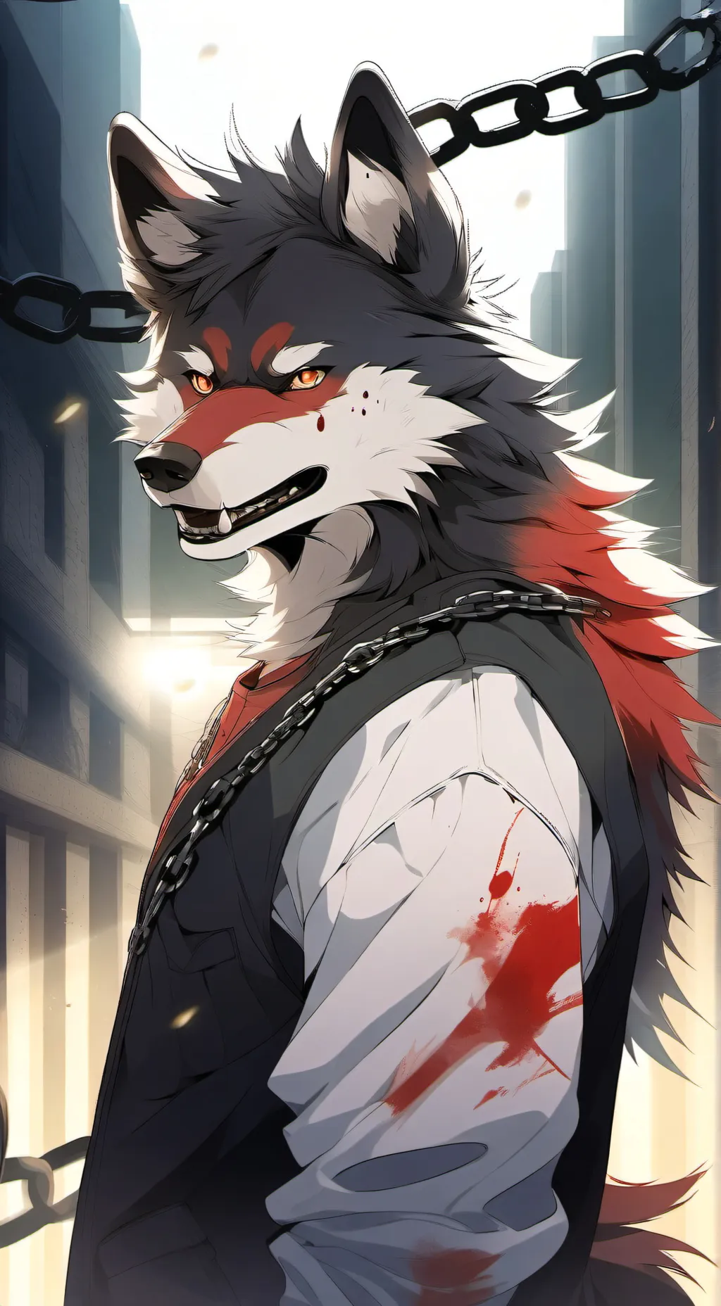 ai character: Viper the Red background