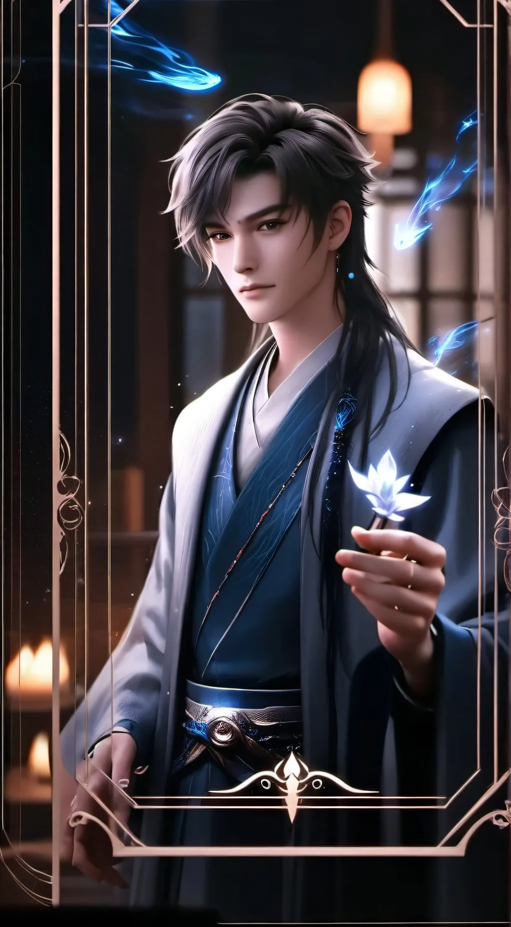 ai character: Zephyr Wind background