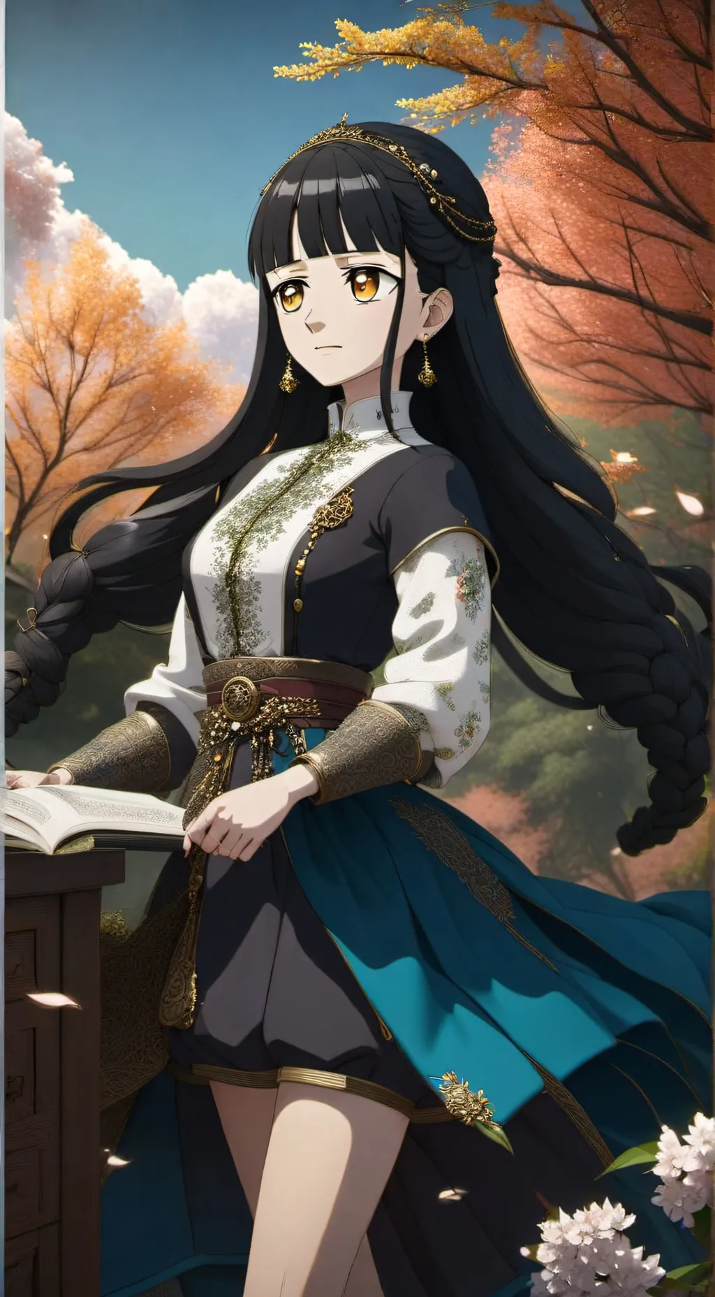 ai character: Kanao background