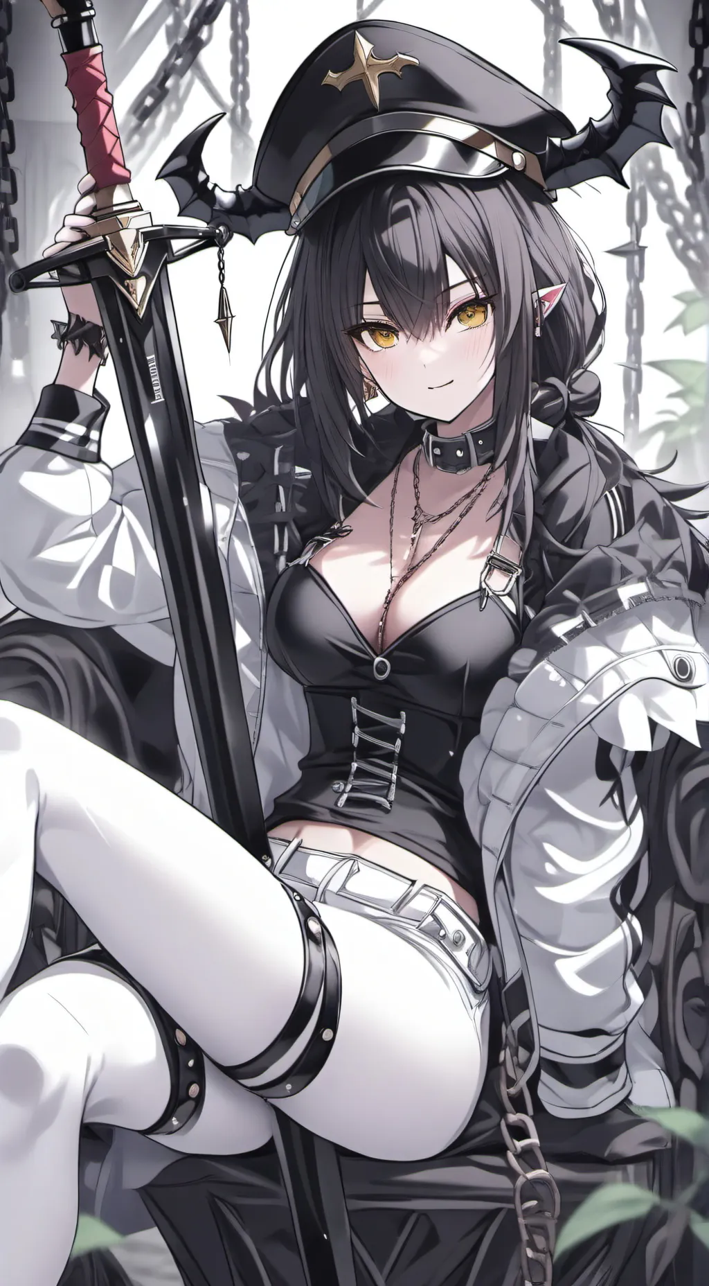 ai character: Mandy background