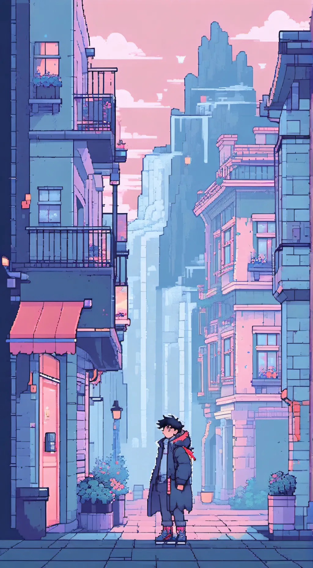 ai character: MHA (experiment) background