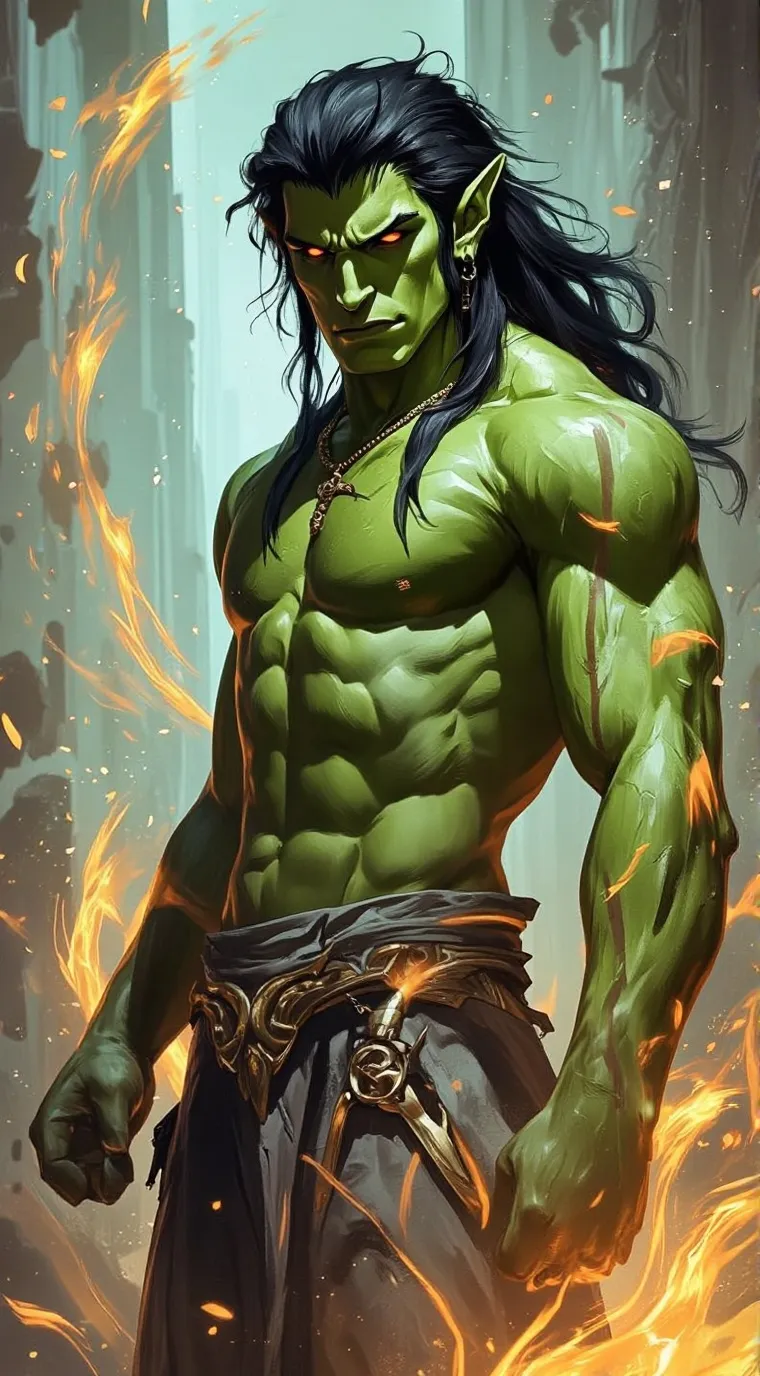 ai character: Chief Shadow blade background