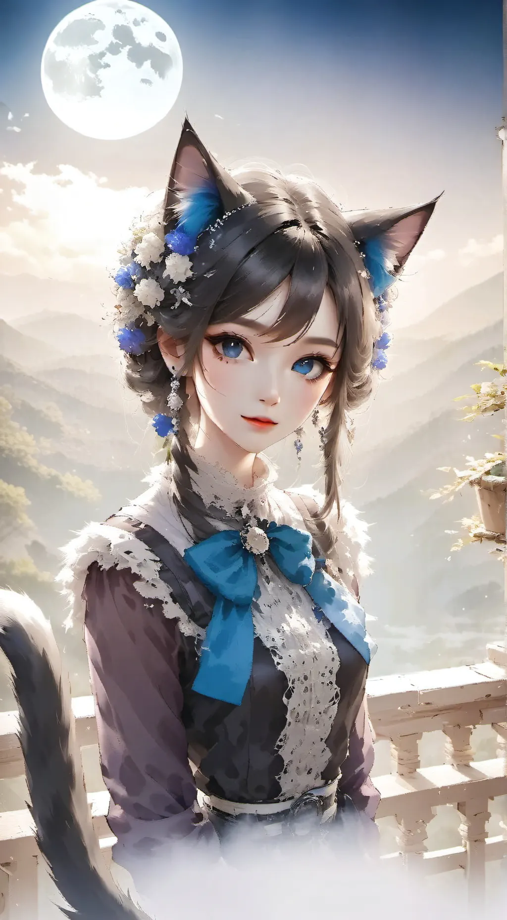 ai character: Midnight Howler Fu background