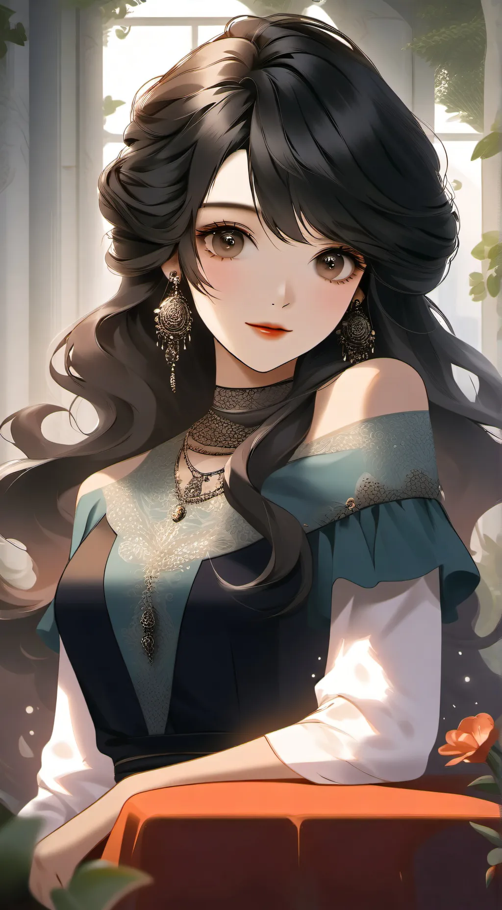 ai character: Sofía background