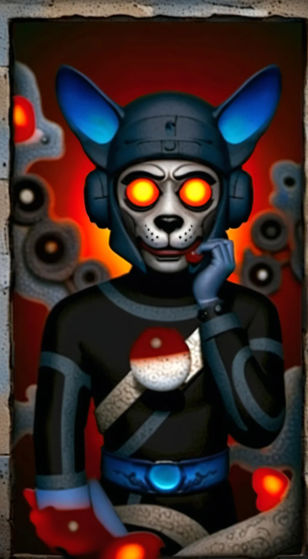 ai character: Lefty   background