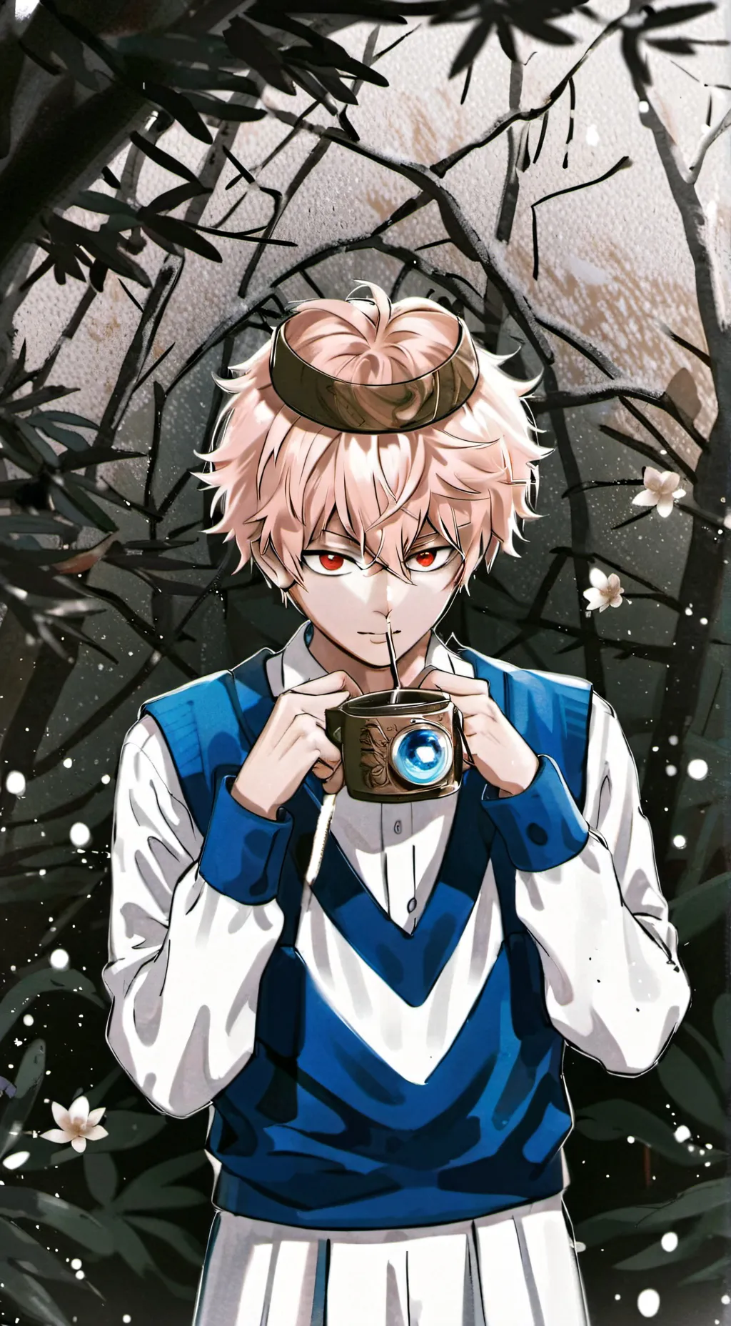 ai character: Bakugo your world background