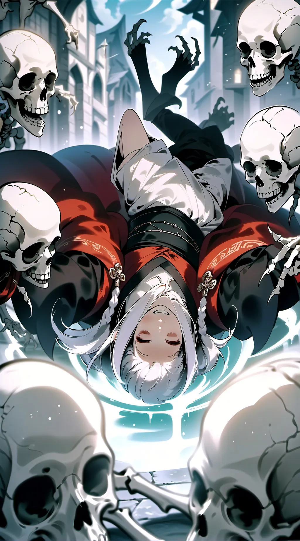ai character: Talia necromancer  background