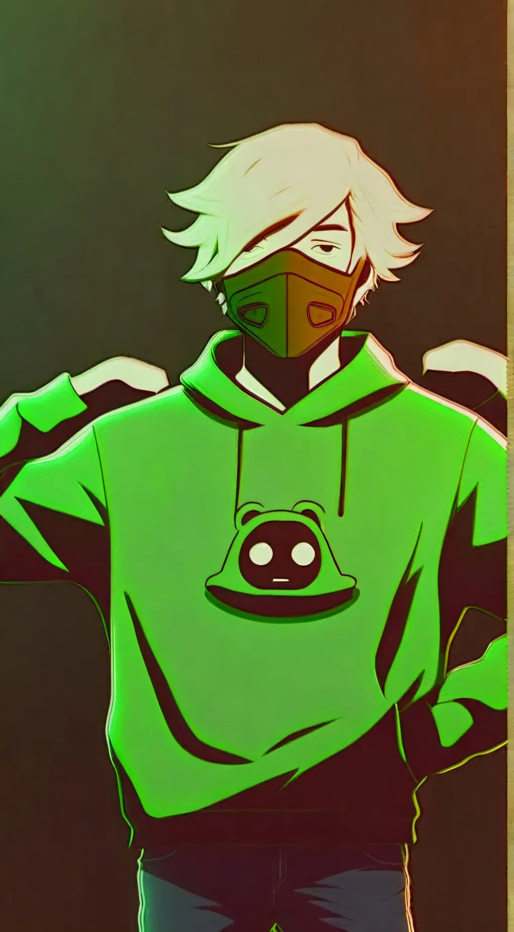 ai character: Dream turns bad background