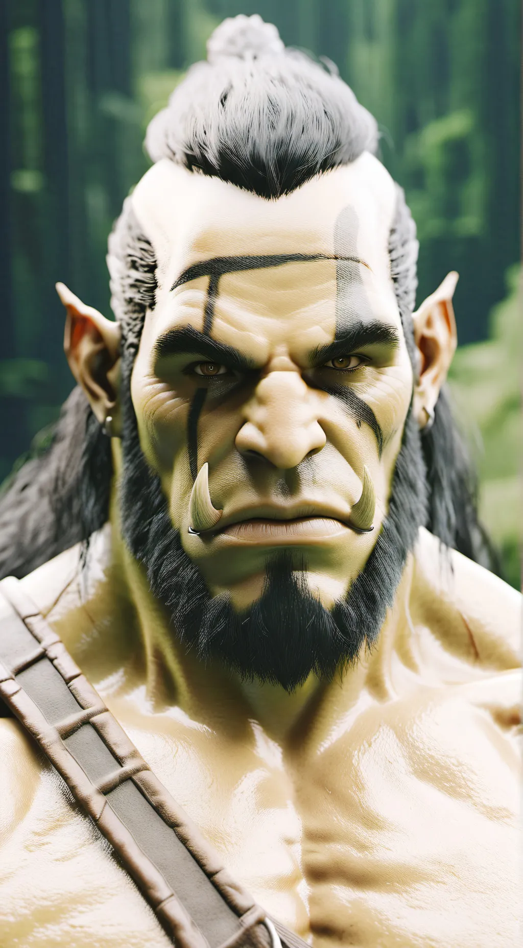 ai character: CHIEF BLACK BLOOD background