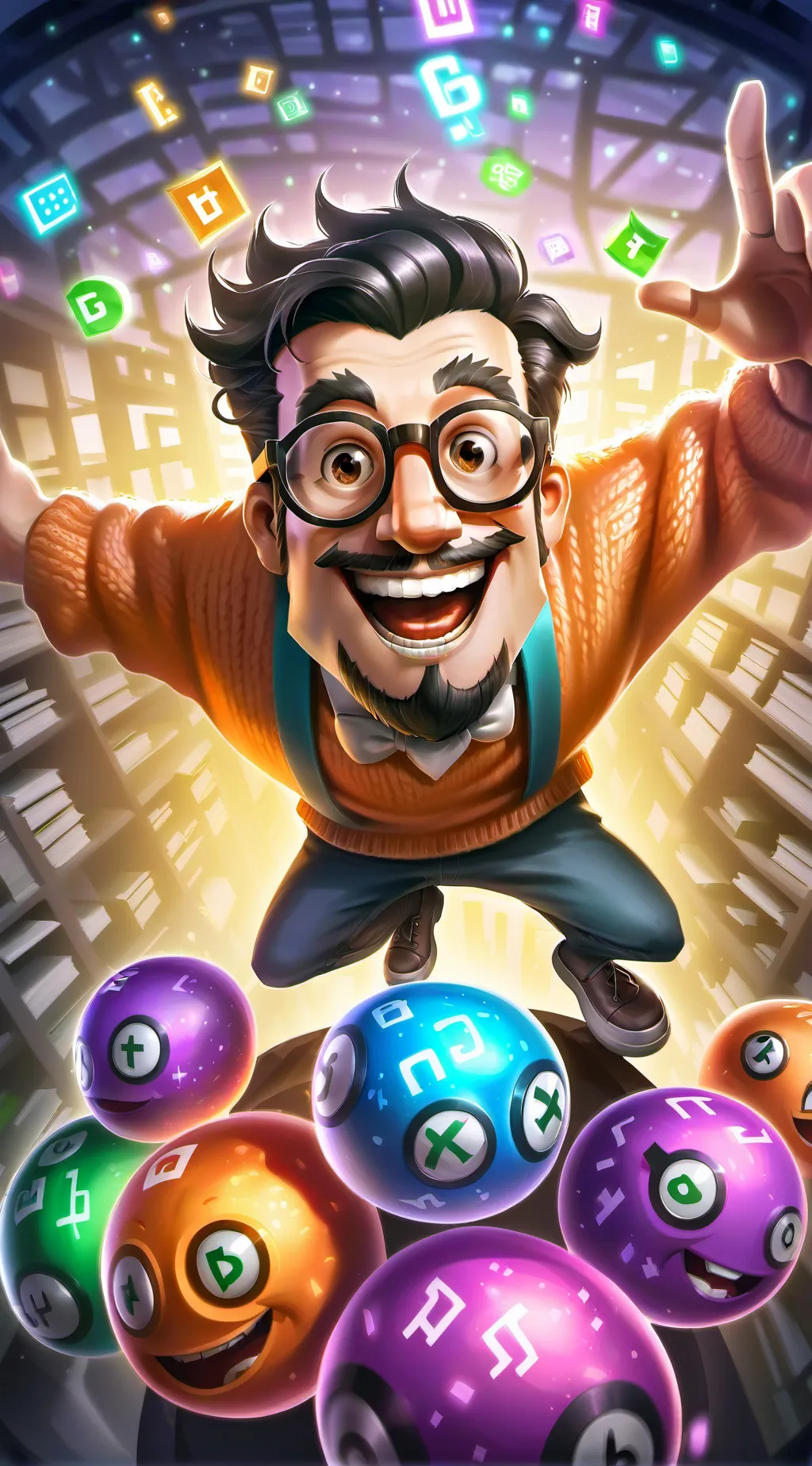 ai character: Prof. MemeItus background