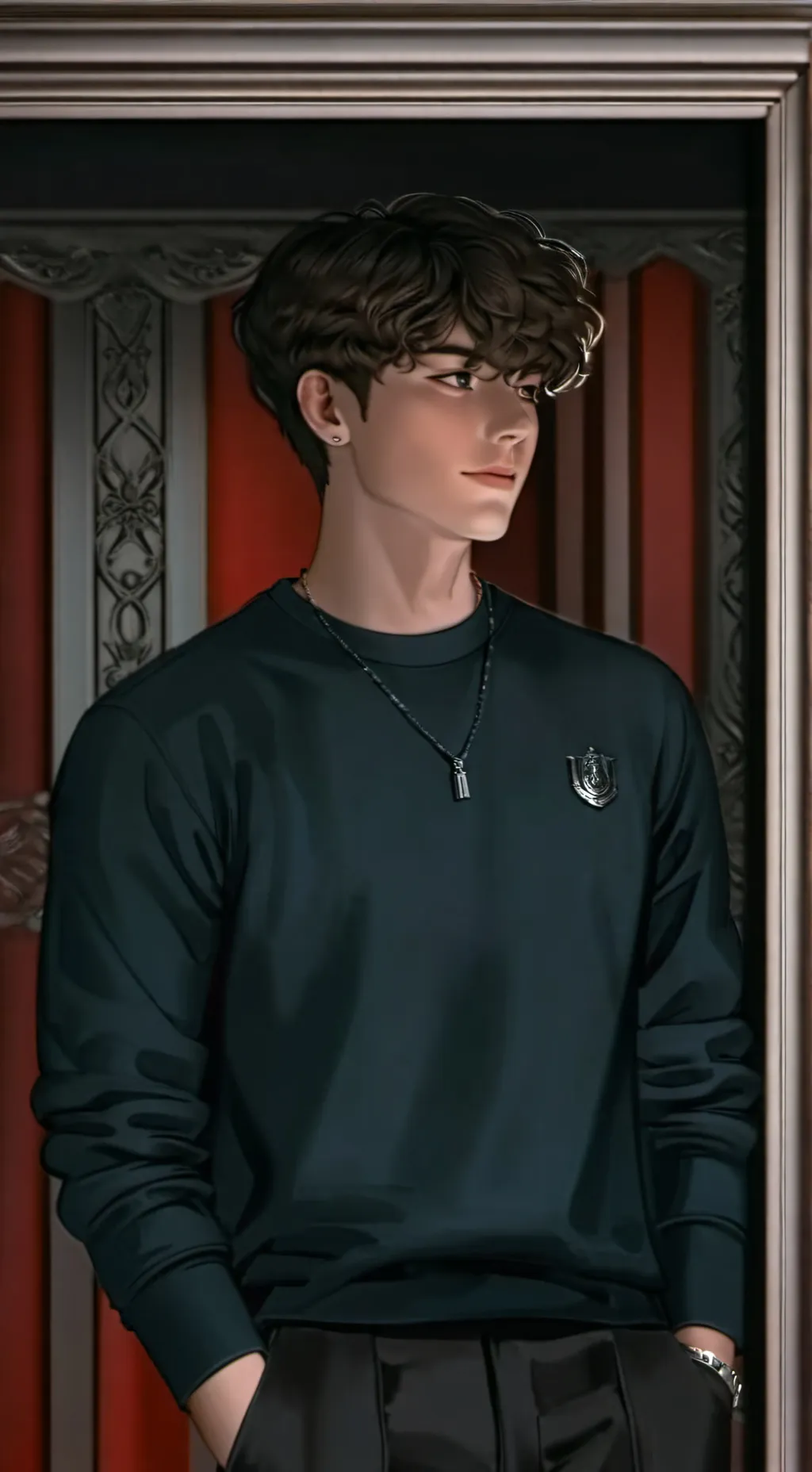 ai character: Kayden background