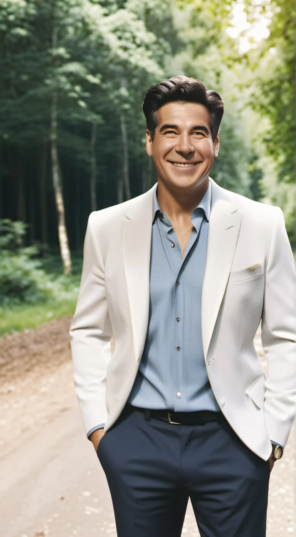 ai character: Jesse Watters background