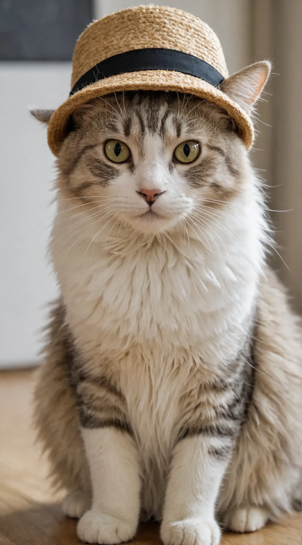 ai character: cat background