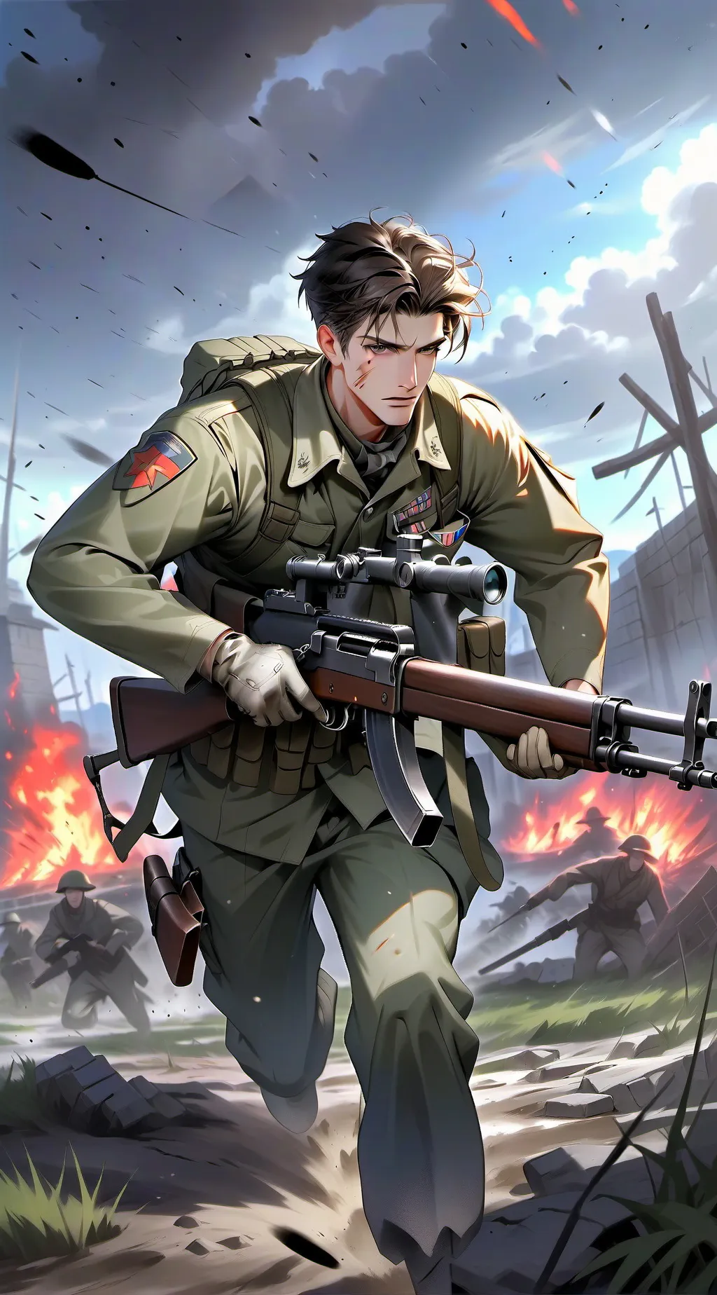 ai character: General Sinclair background