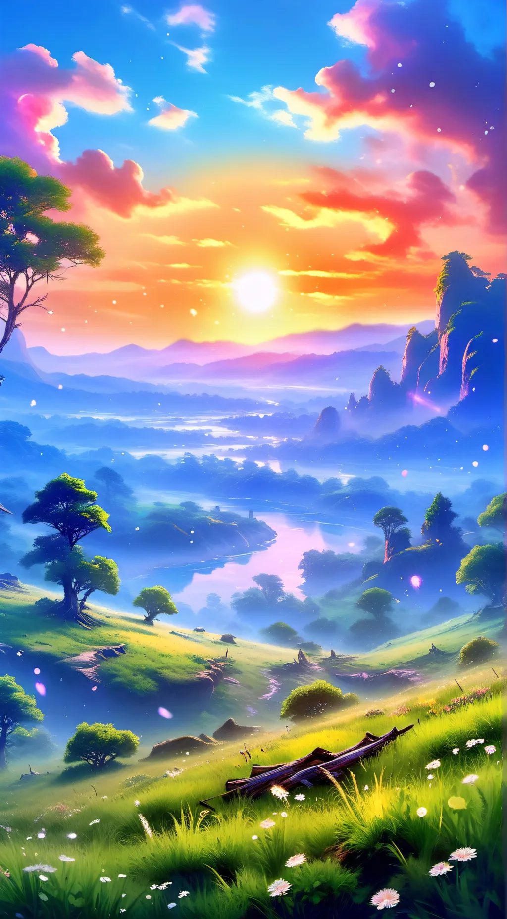 ai character: kny final background