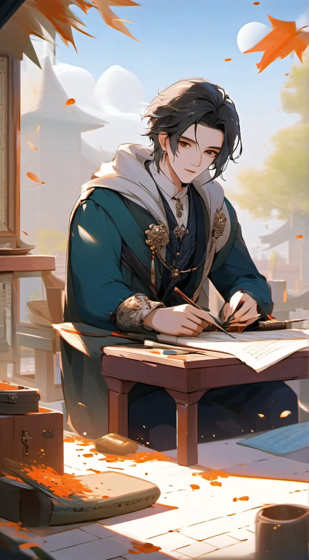 ai character: Marcos  background