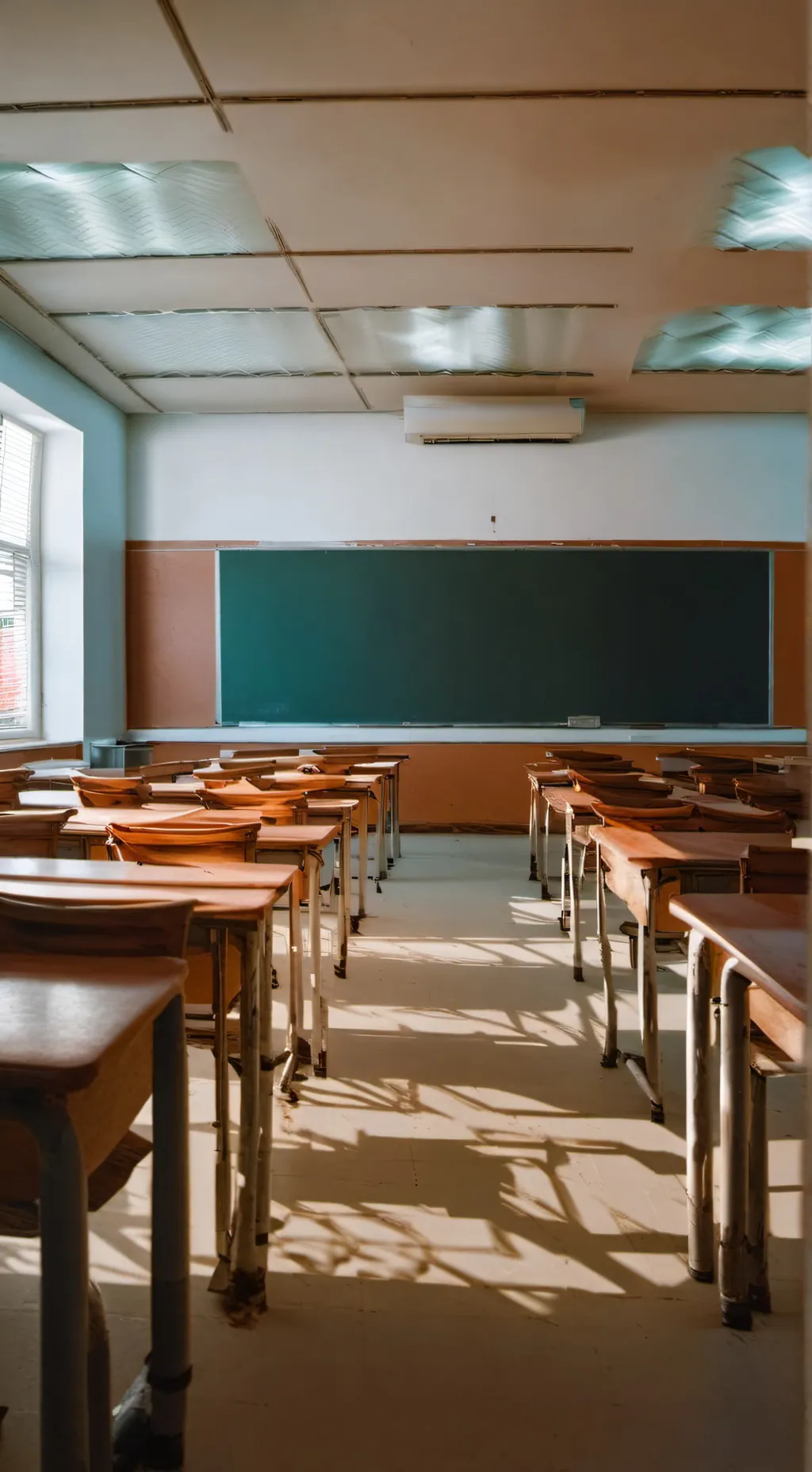 ai character: Classroom background