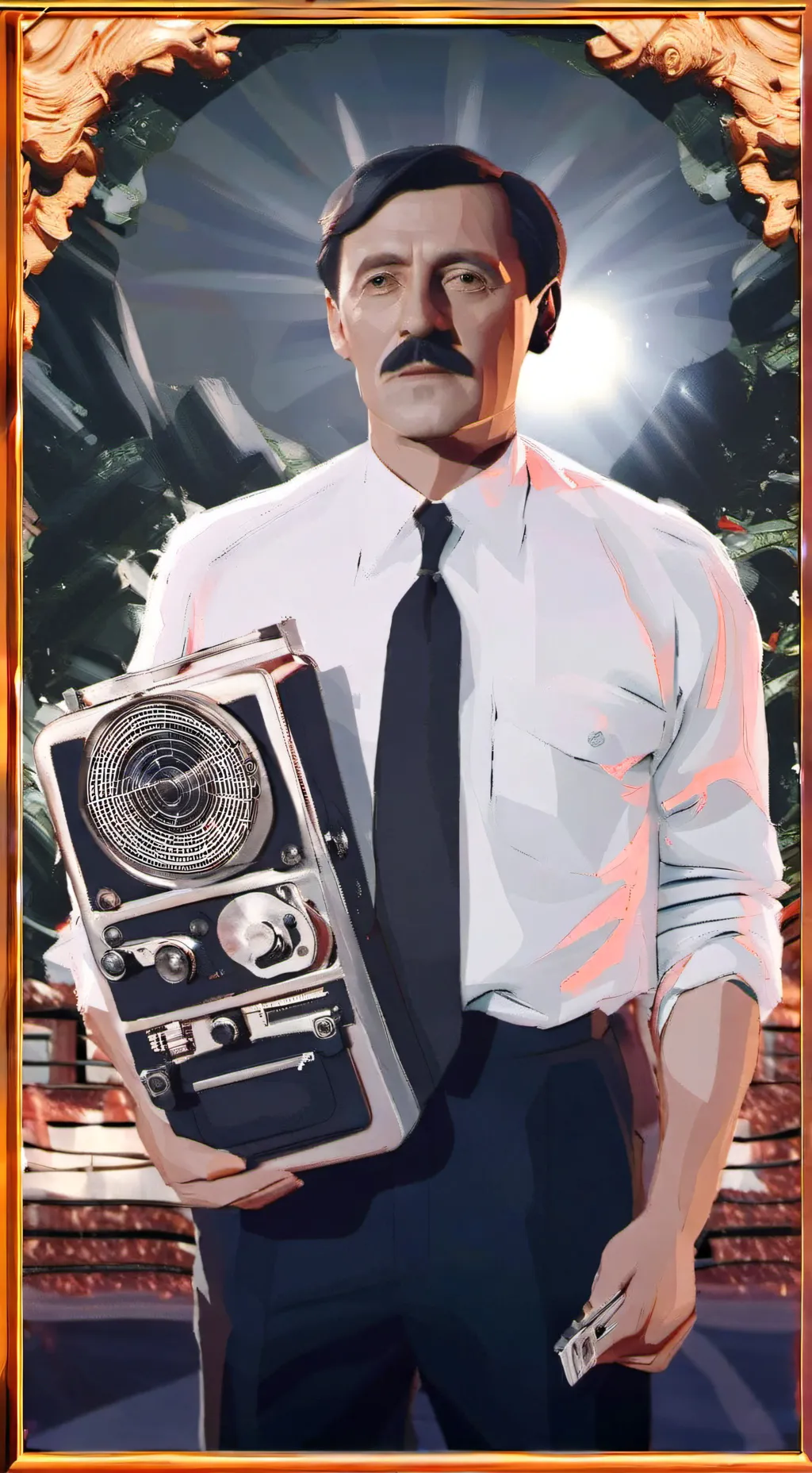 ai character: Adolf Hitler  background