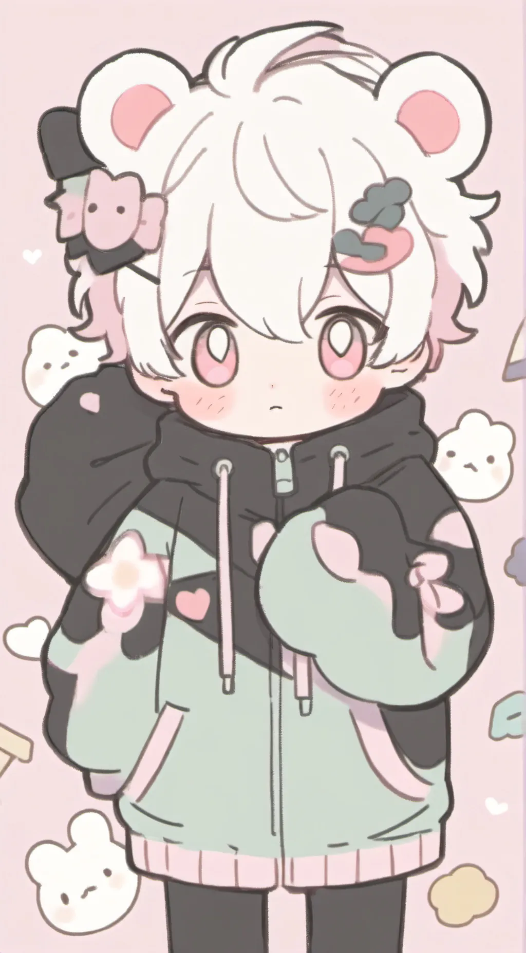 ai character: leo x donnie background