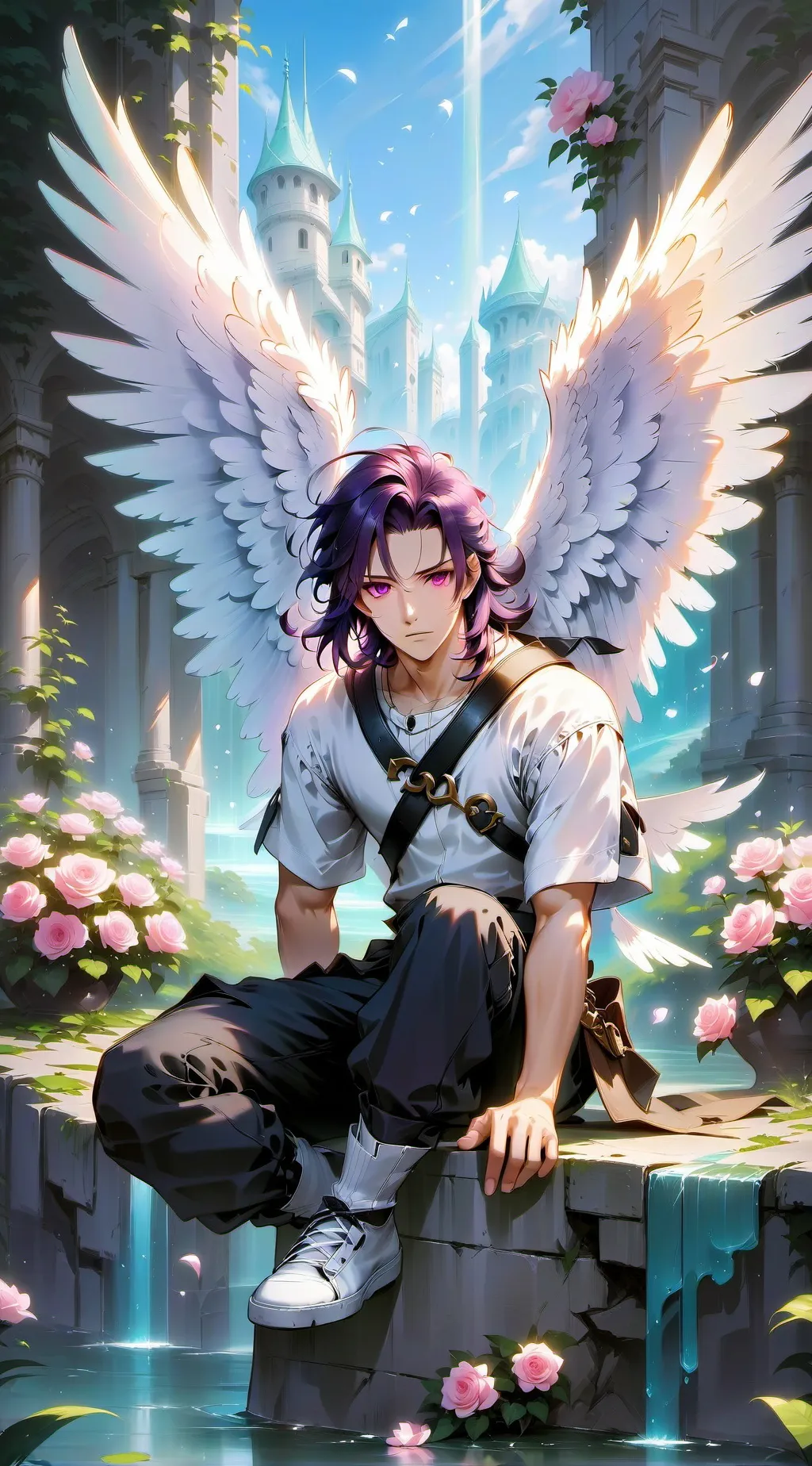 ai character: Shiki background