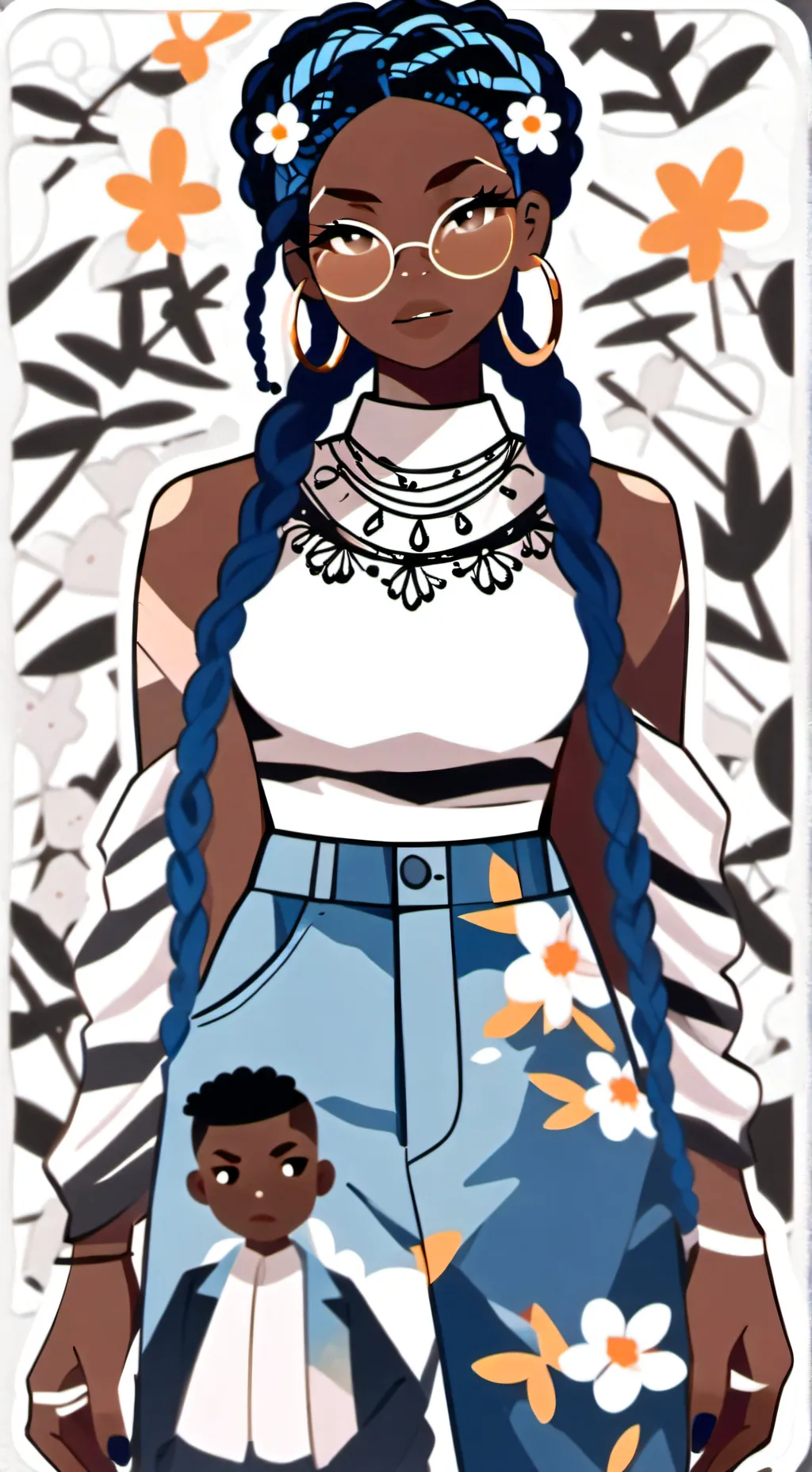 ai character: Lyra background