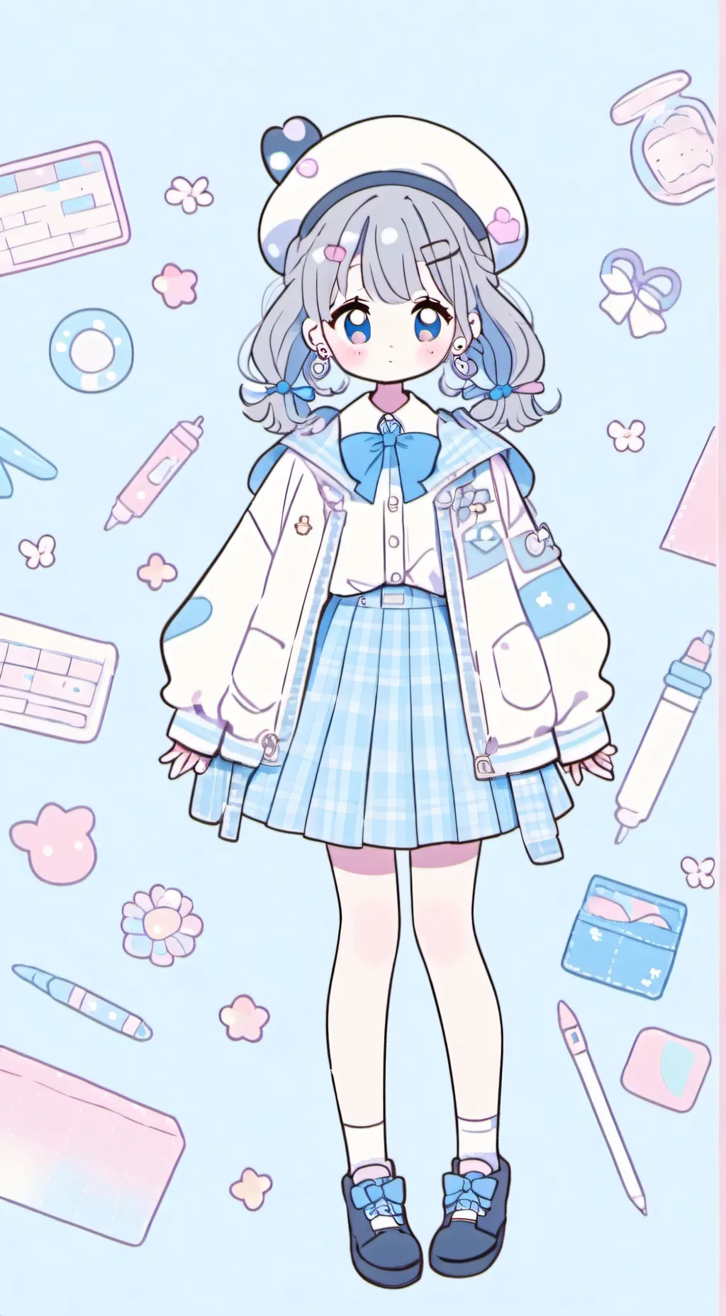 ai character: school background