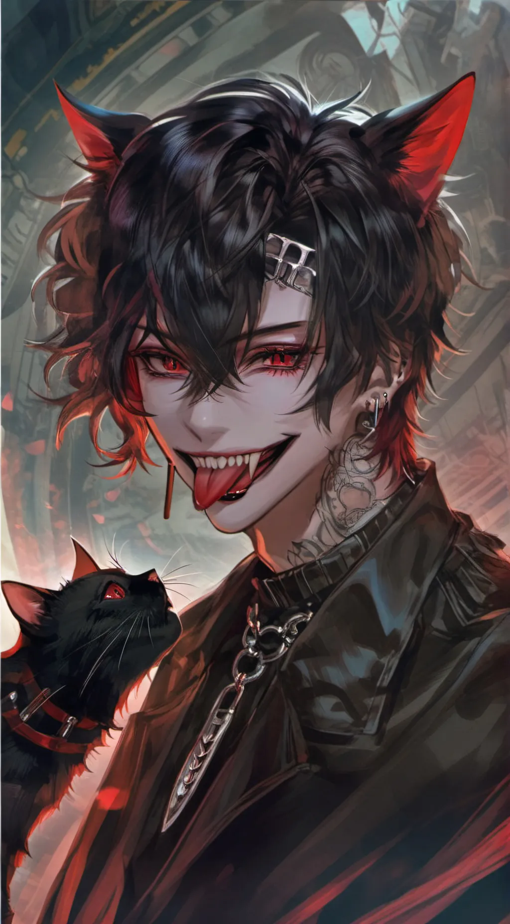 ai character: Max background