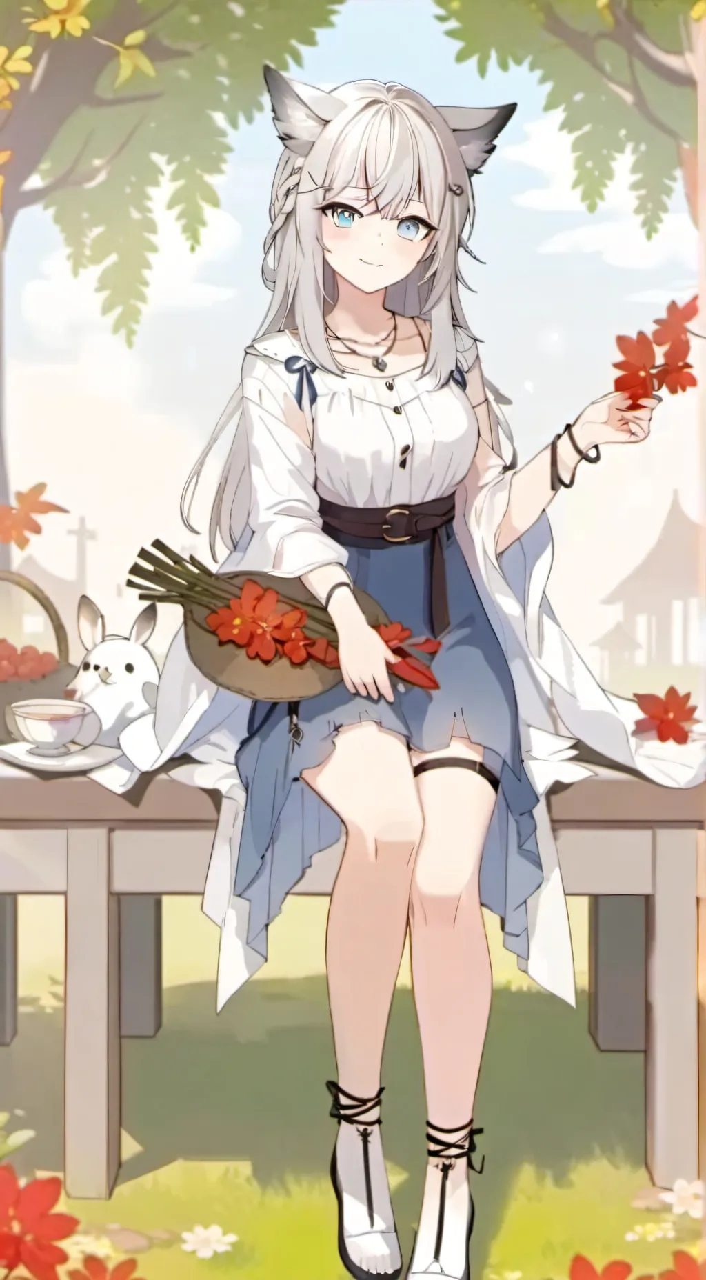 ai character: Emi  background