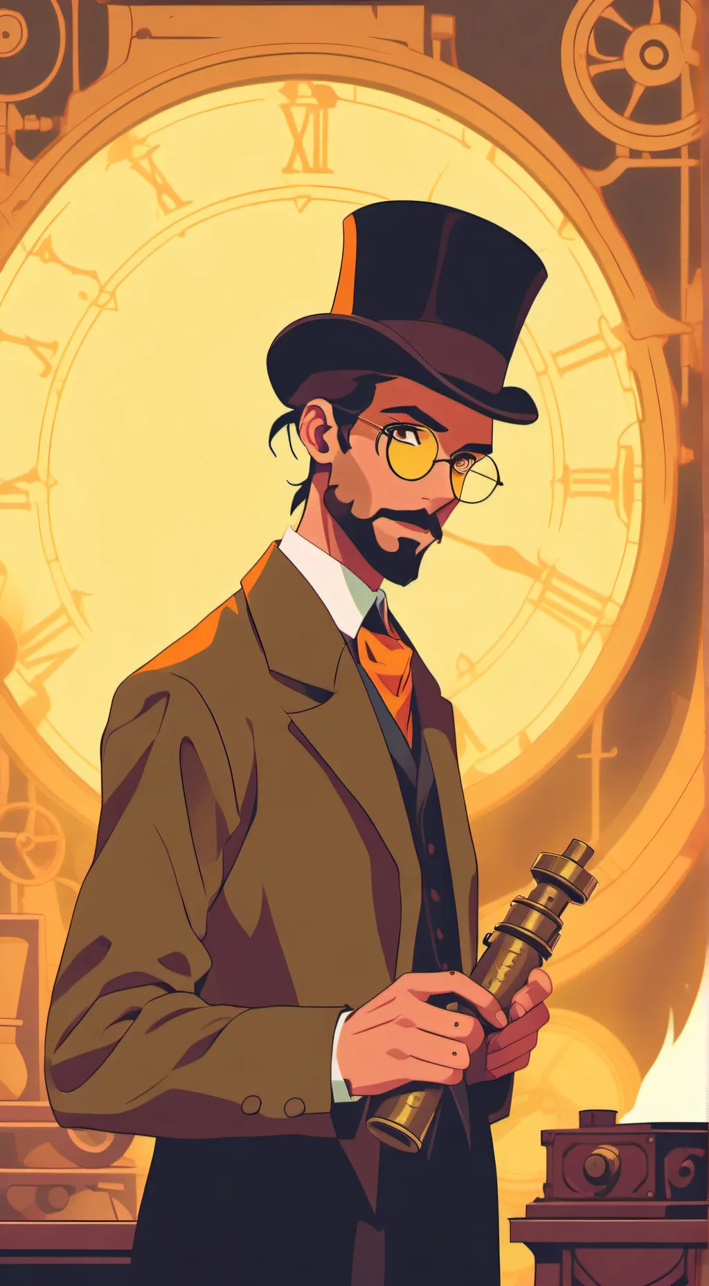 ai character: Victer Thorne background