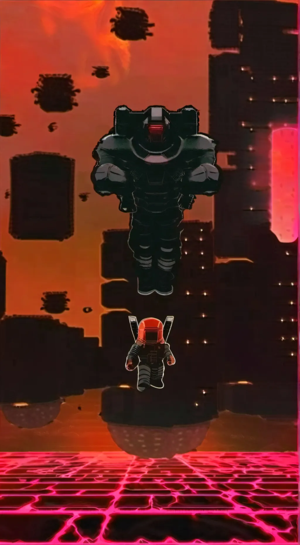 ai character: skibidie Toilette  background