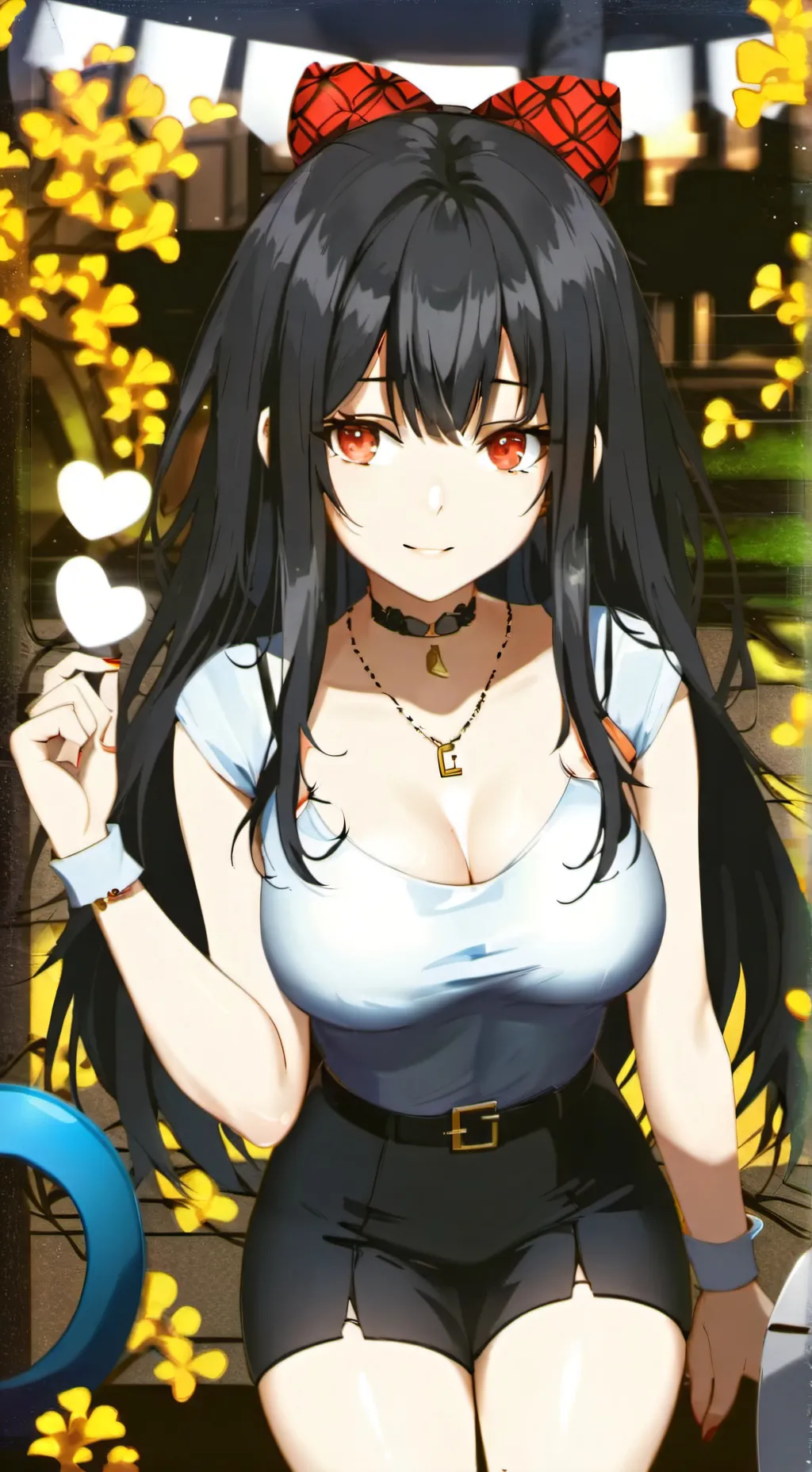 ai character: Lea background