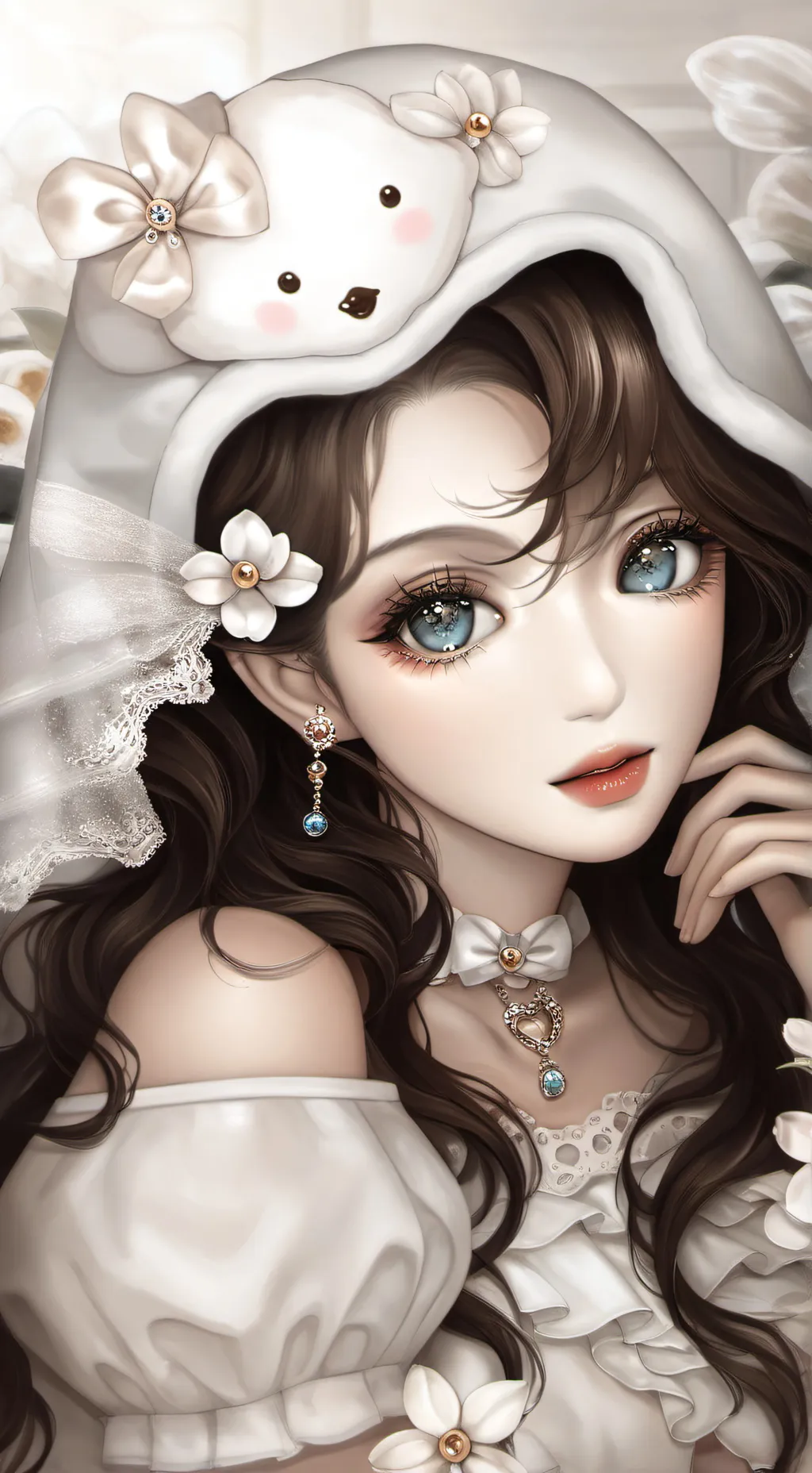 ai character: ンAlexandra  background