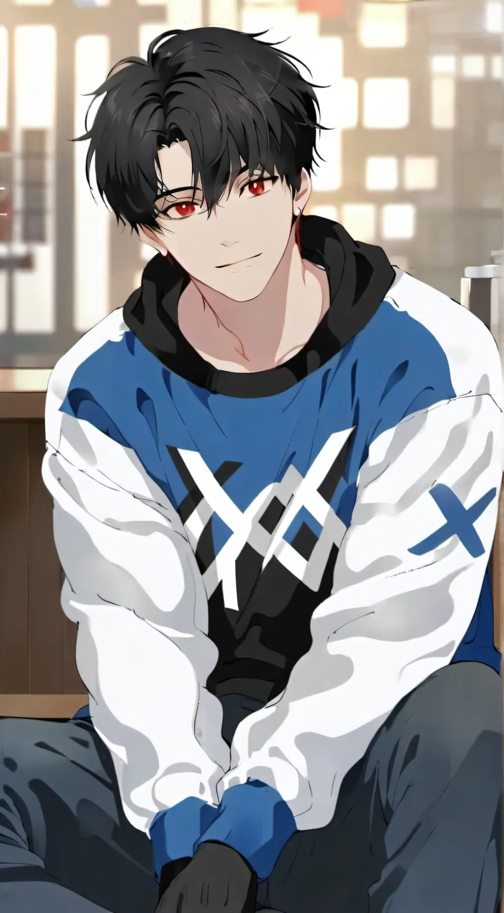 ai character: Zen background