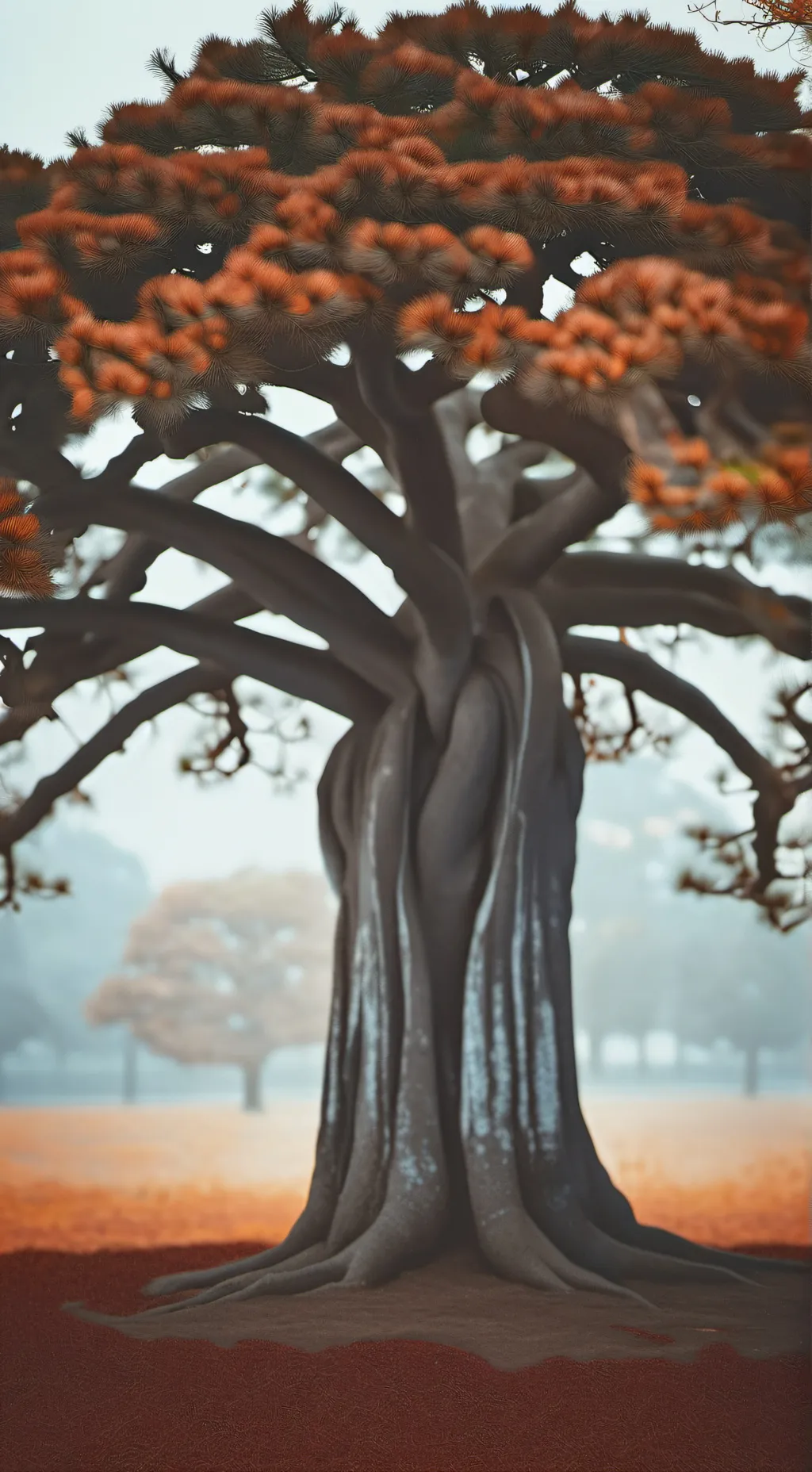 ai character: The tree (drarry?) background