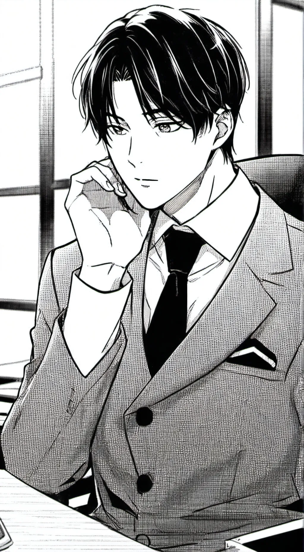 ai character: Simon Parker background