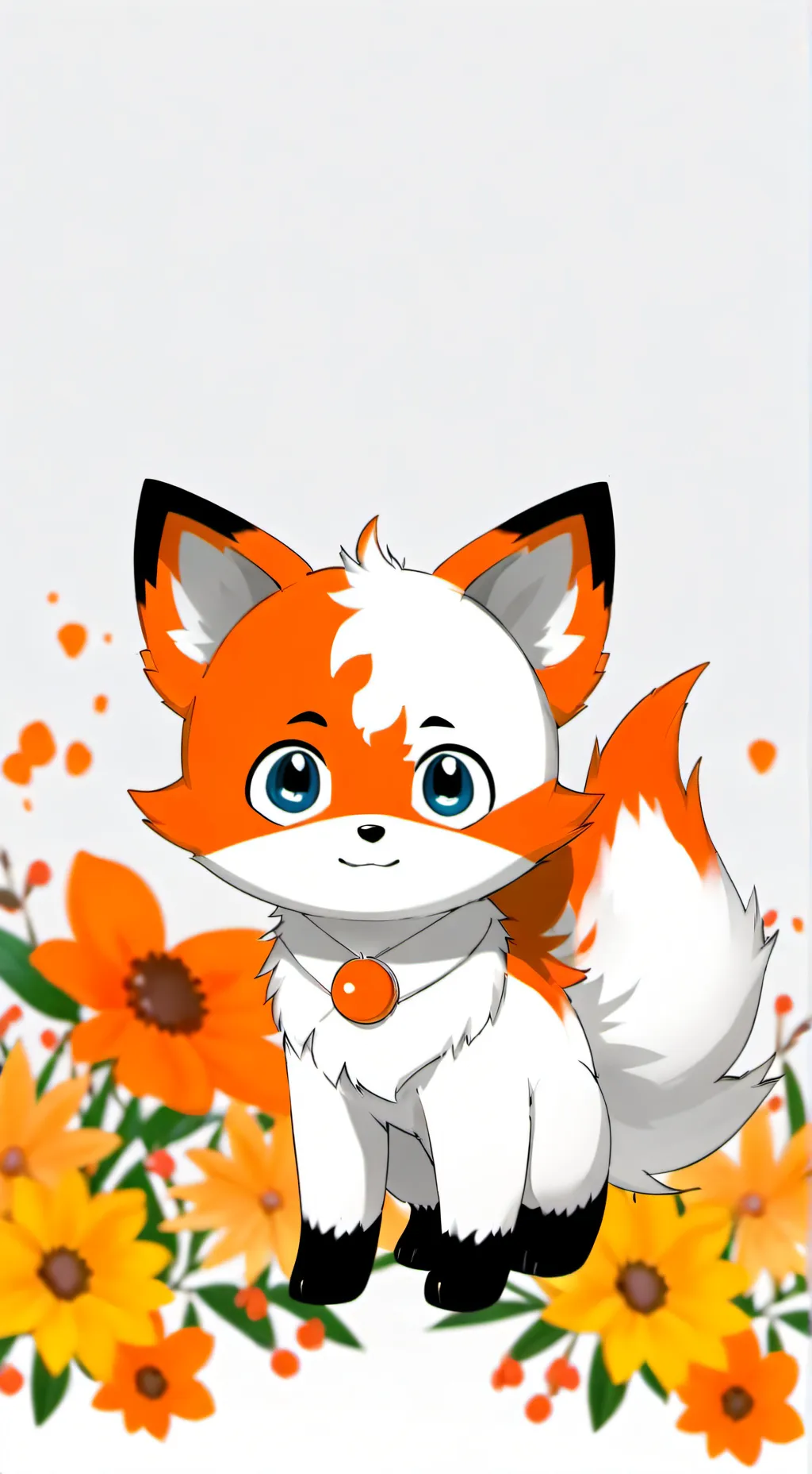 ai character: foxrose background