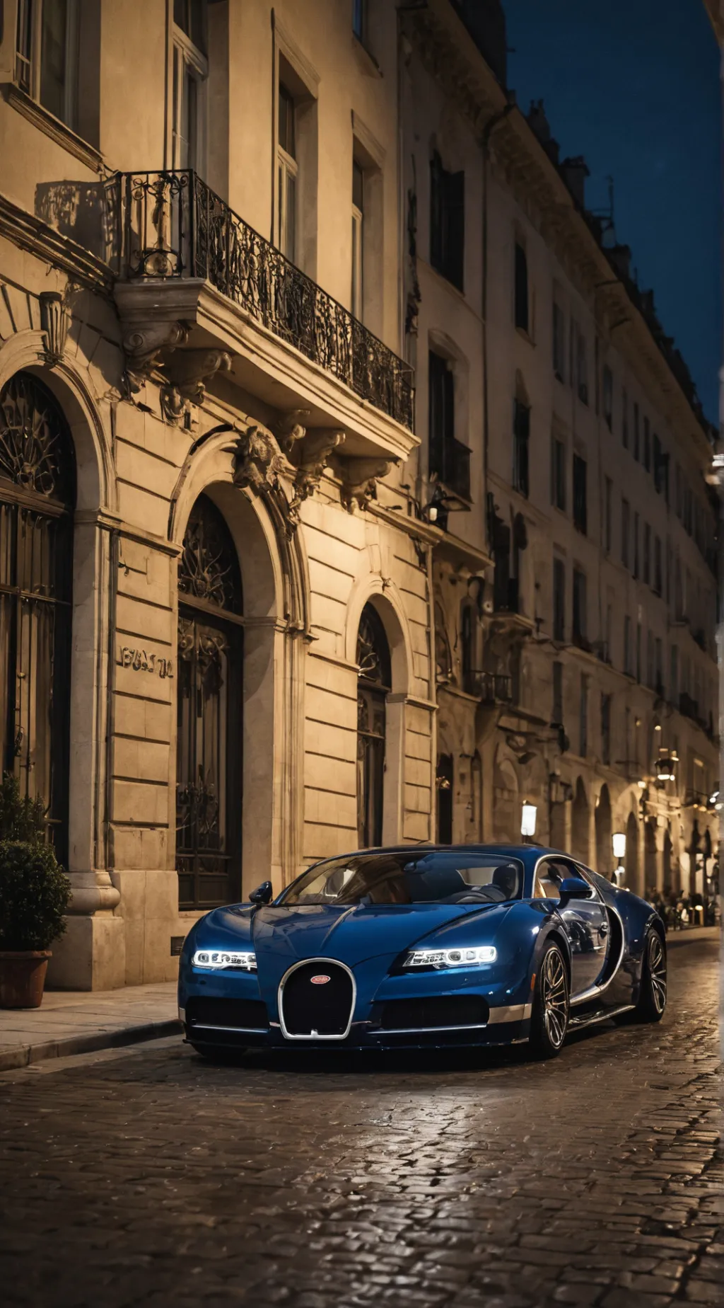 ai character: Night drive background