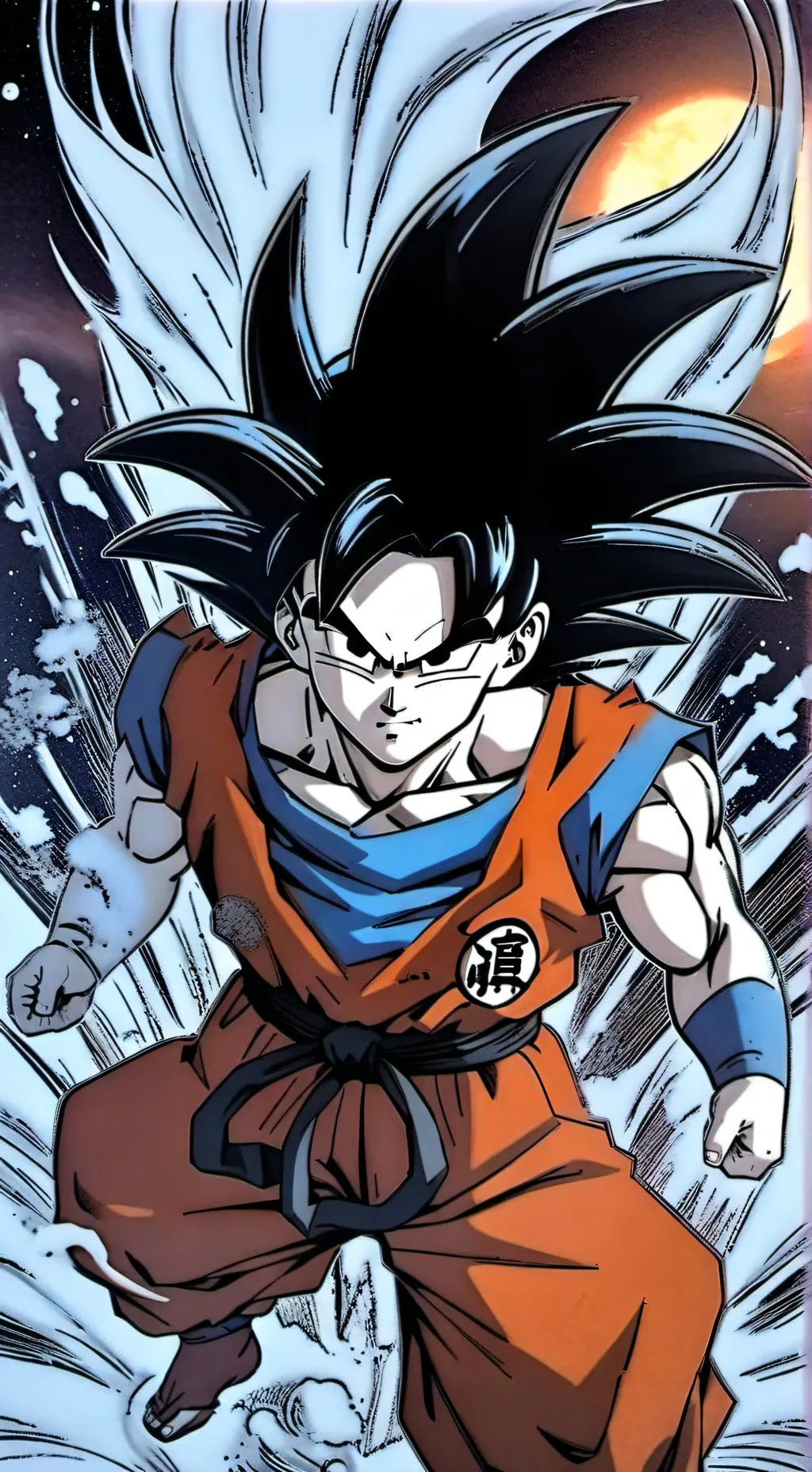 ai character: Dragonball Super background