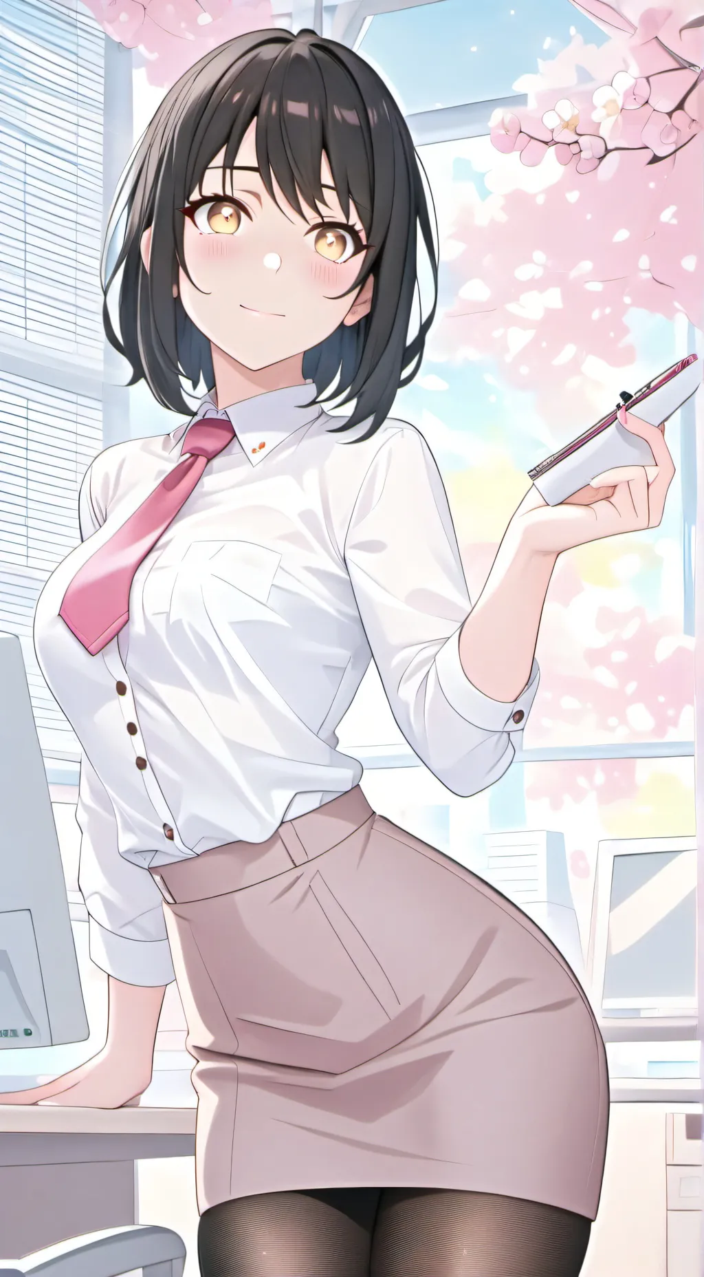 ai character: Janet  background