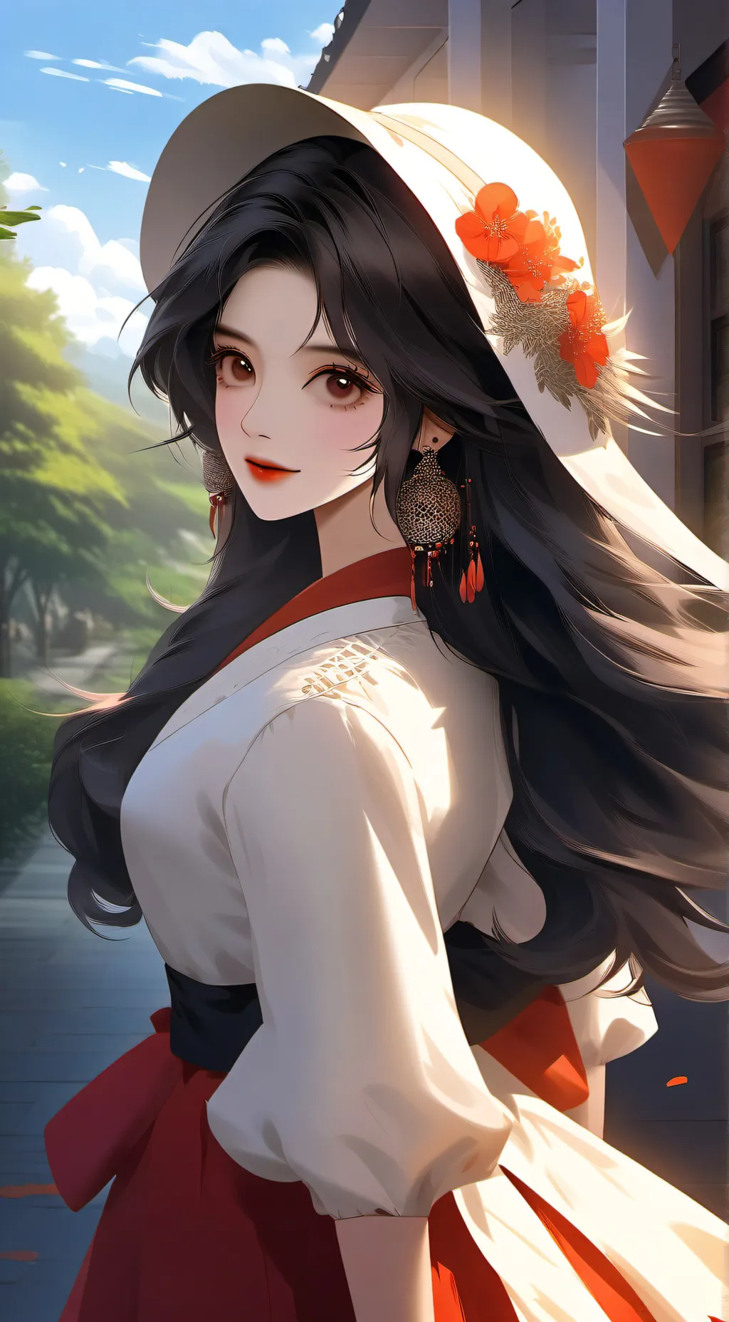 ai character: хуц background