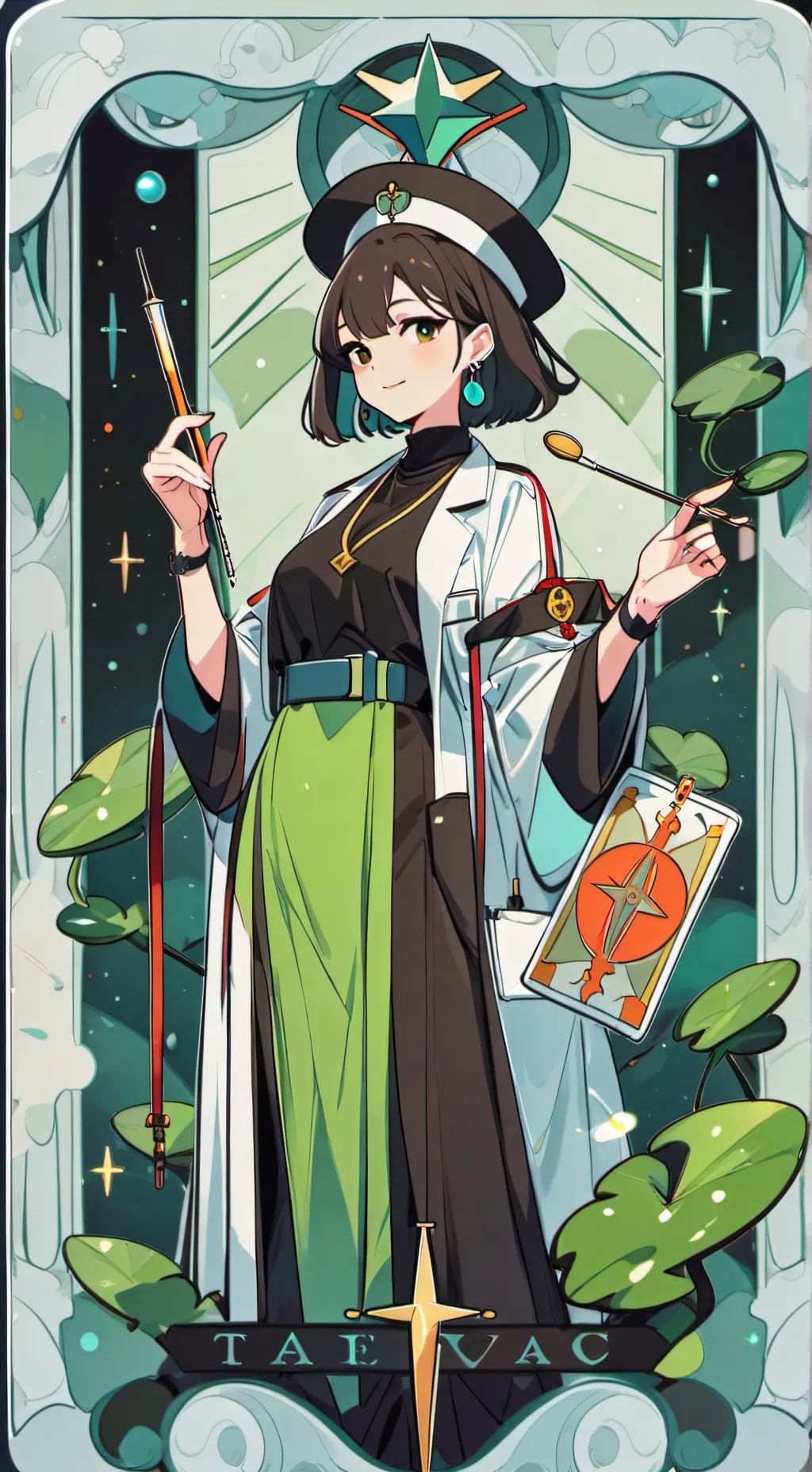 ai character: Doctor Maddie  background