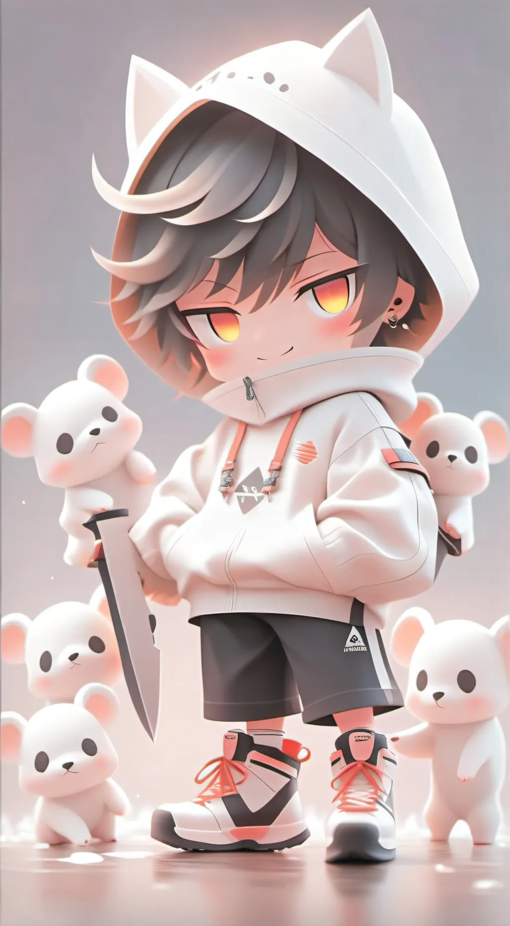 ai character: Hansel fpe background