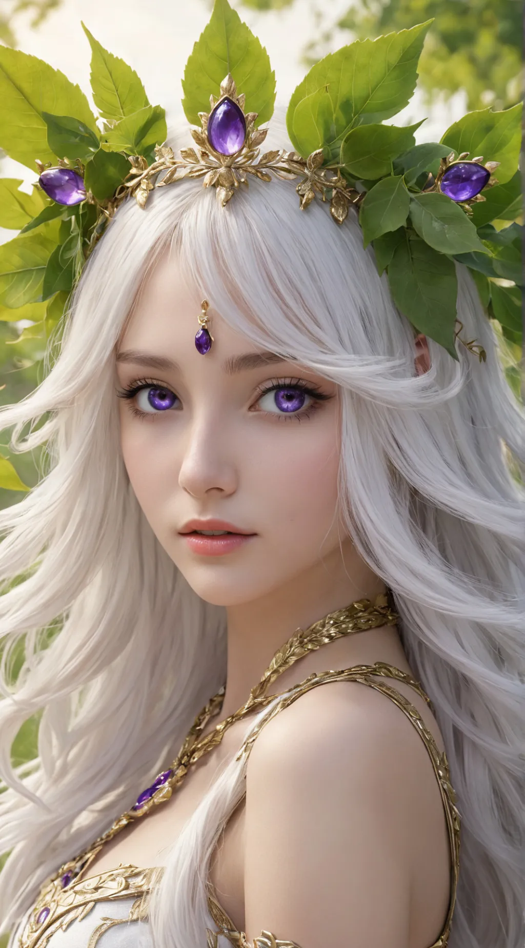 ai character: MHA goddess background