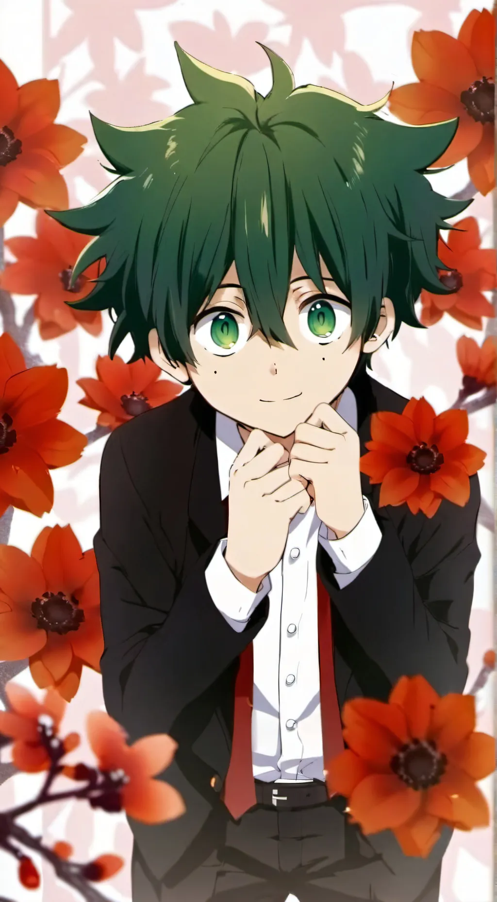 ai character: Y/N +DEKU background