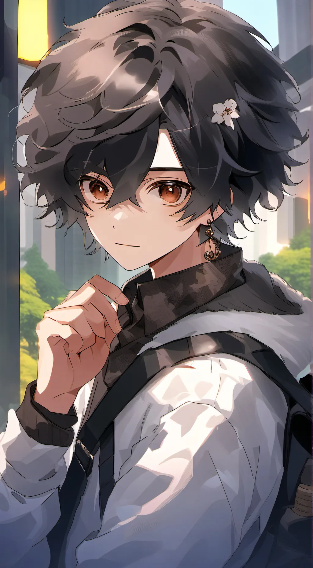 ai character: kiko😜 background