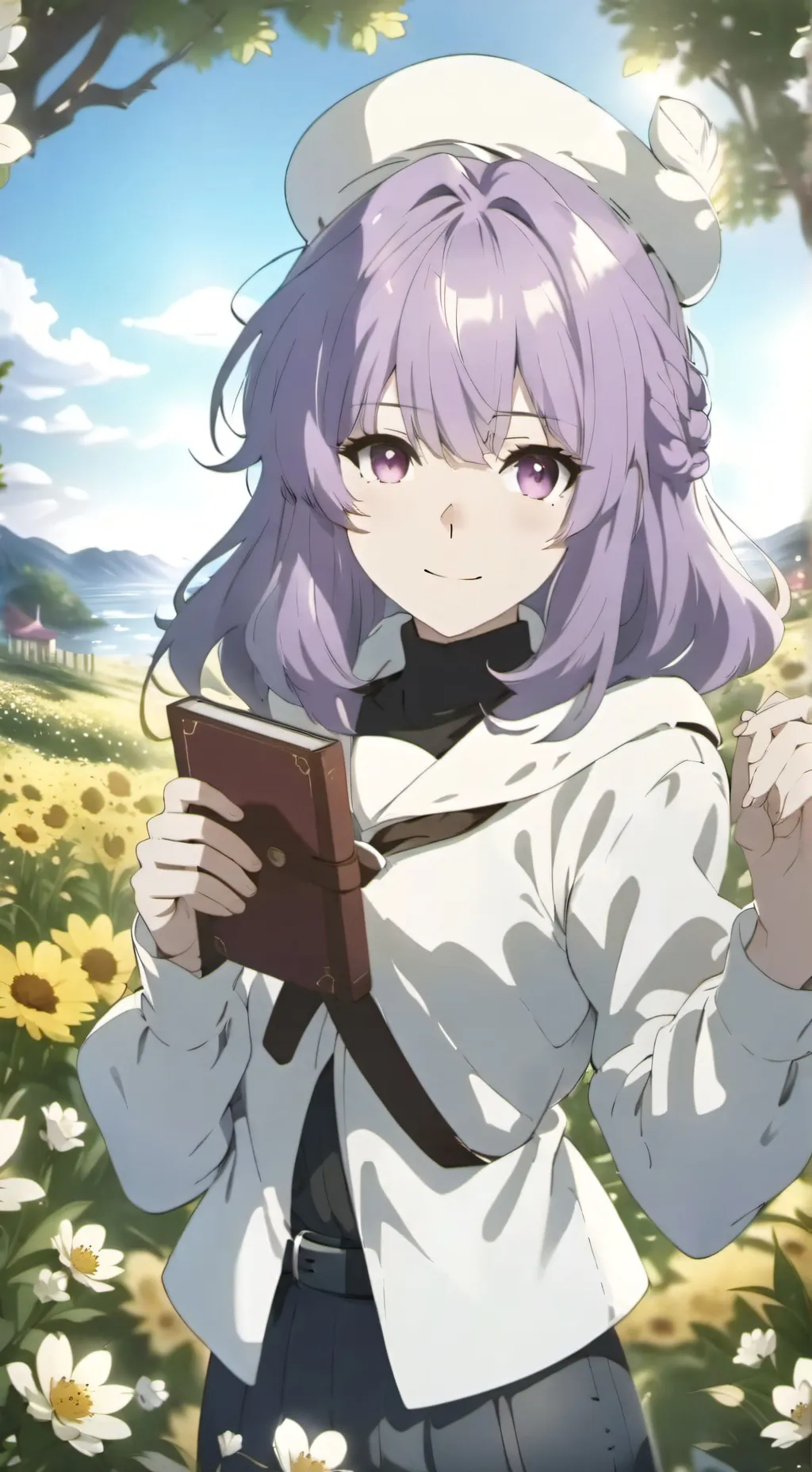 ai character: lily background