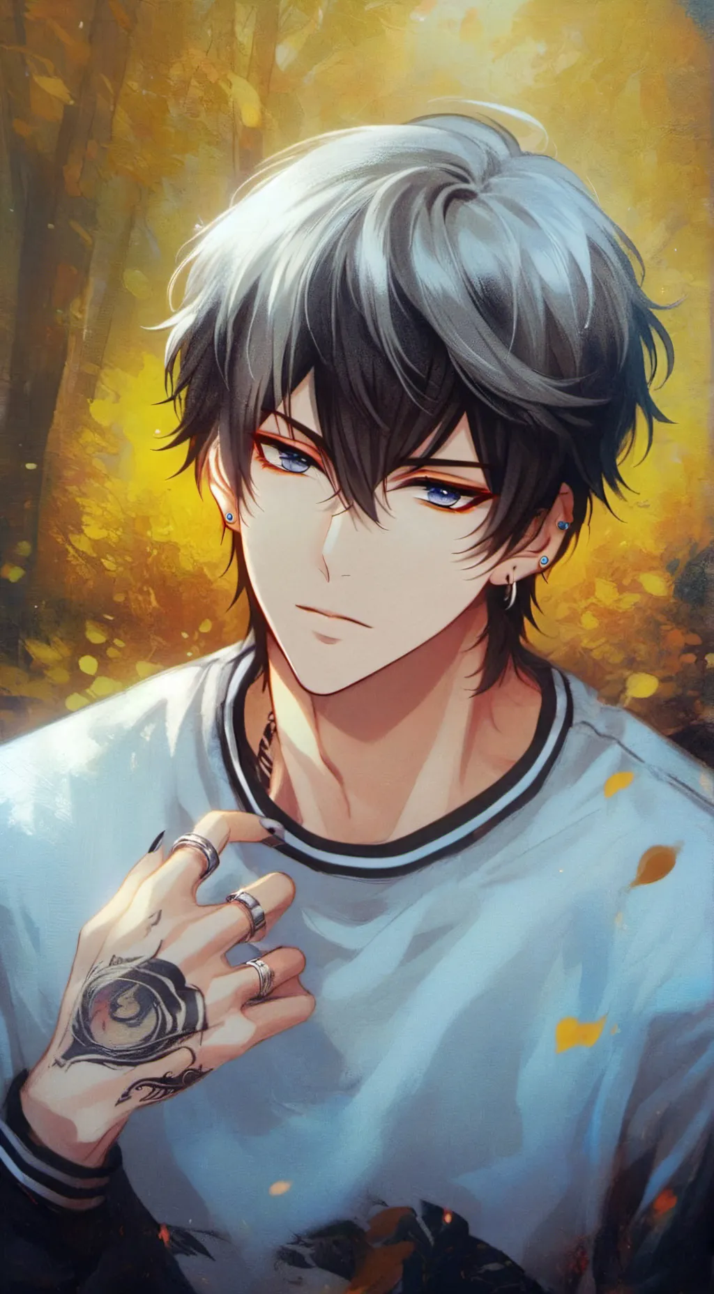 ai character: Dylan  background