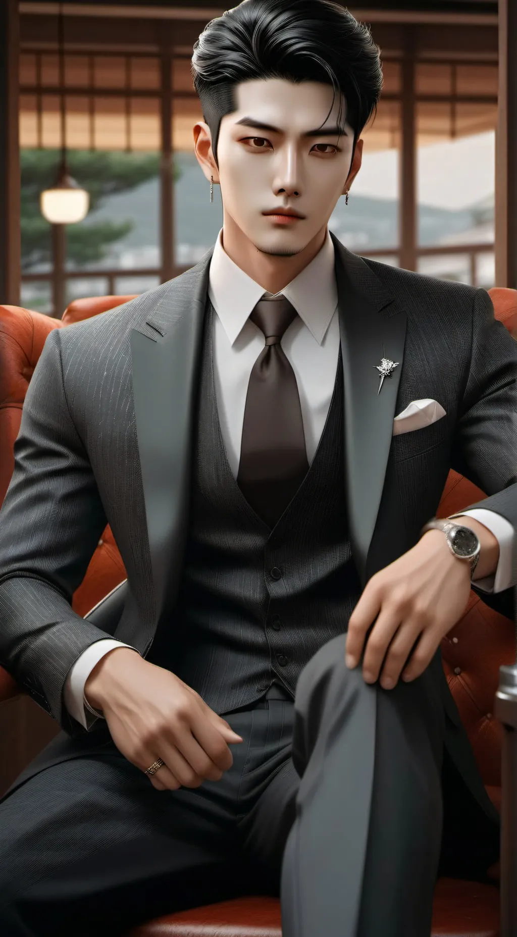 ai character: Un-Lost Love background